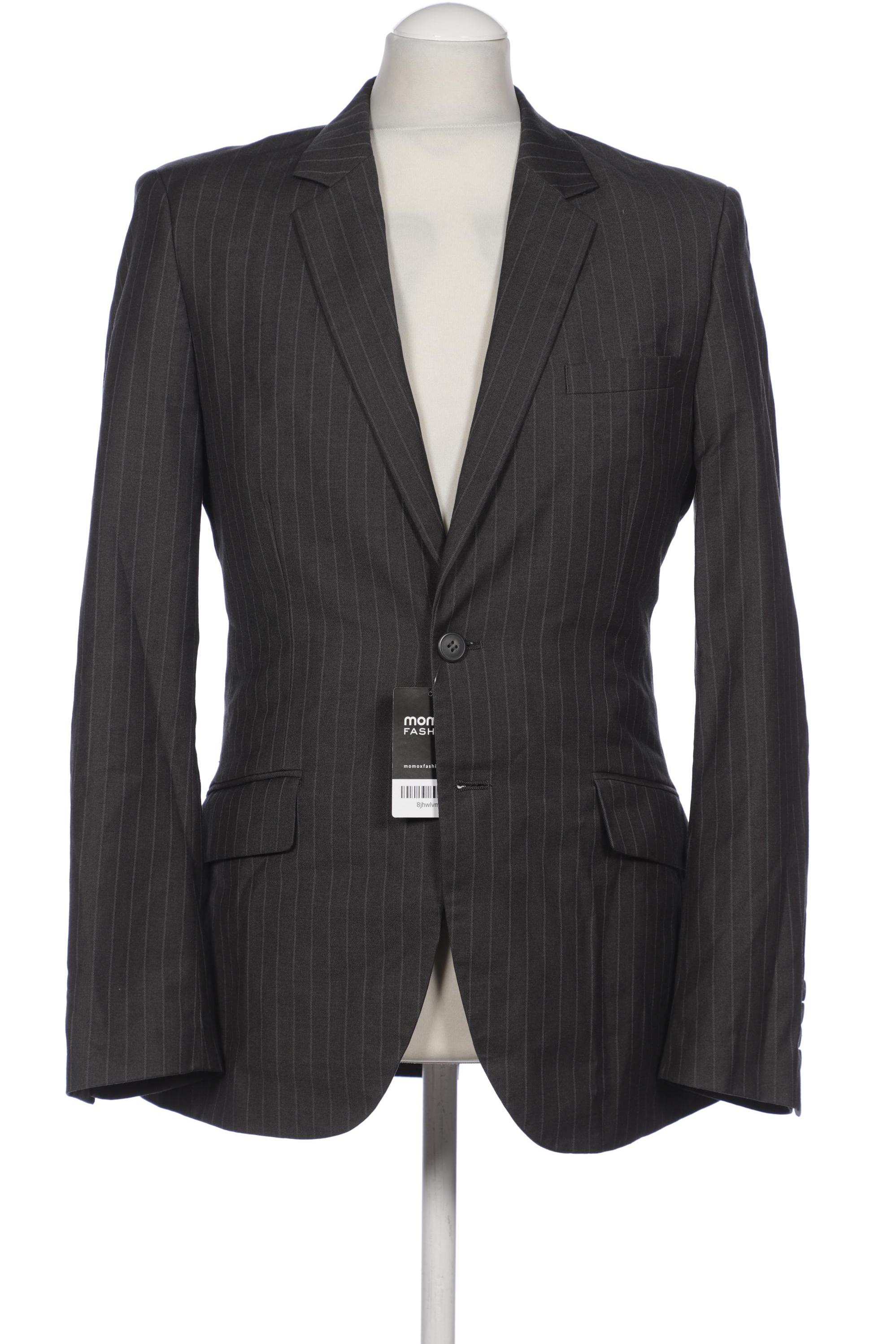 

H&M Herren Sakko, grau, Gr. 46