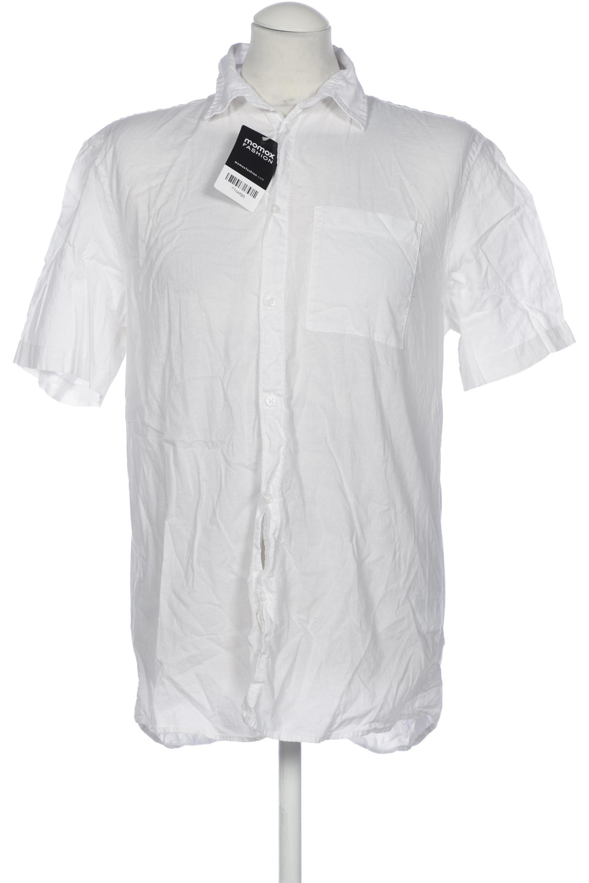 

H&M Herren Hemd, weiß, Gr. 48
