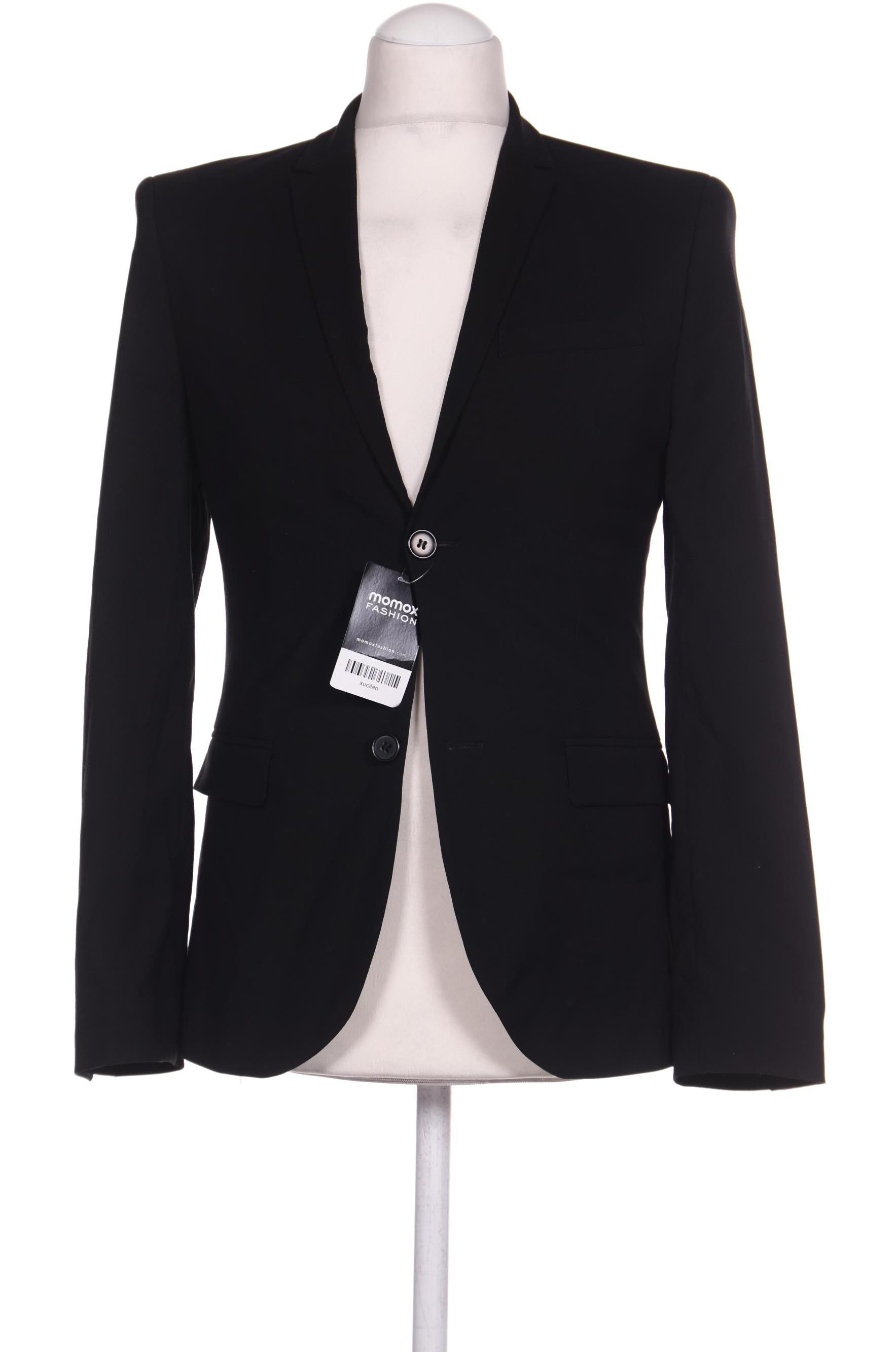 

H&M Herren Sakko, schwarz