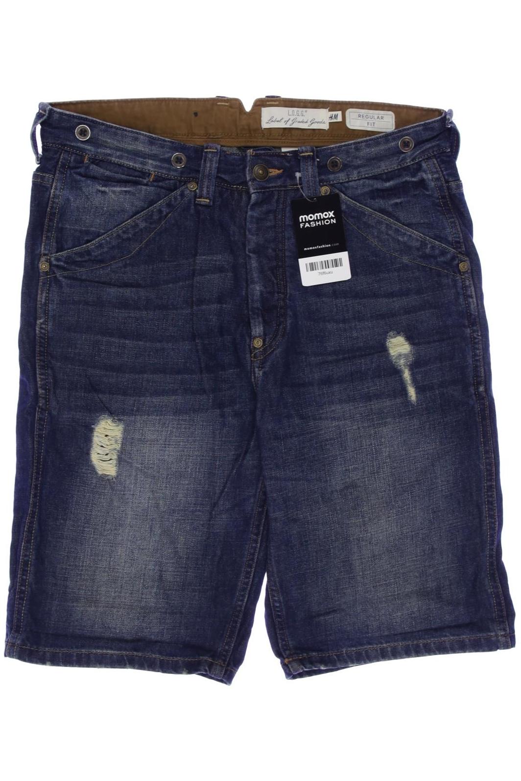 

H&M Herren Shorts, marineblau, Gr. 29