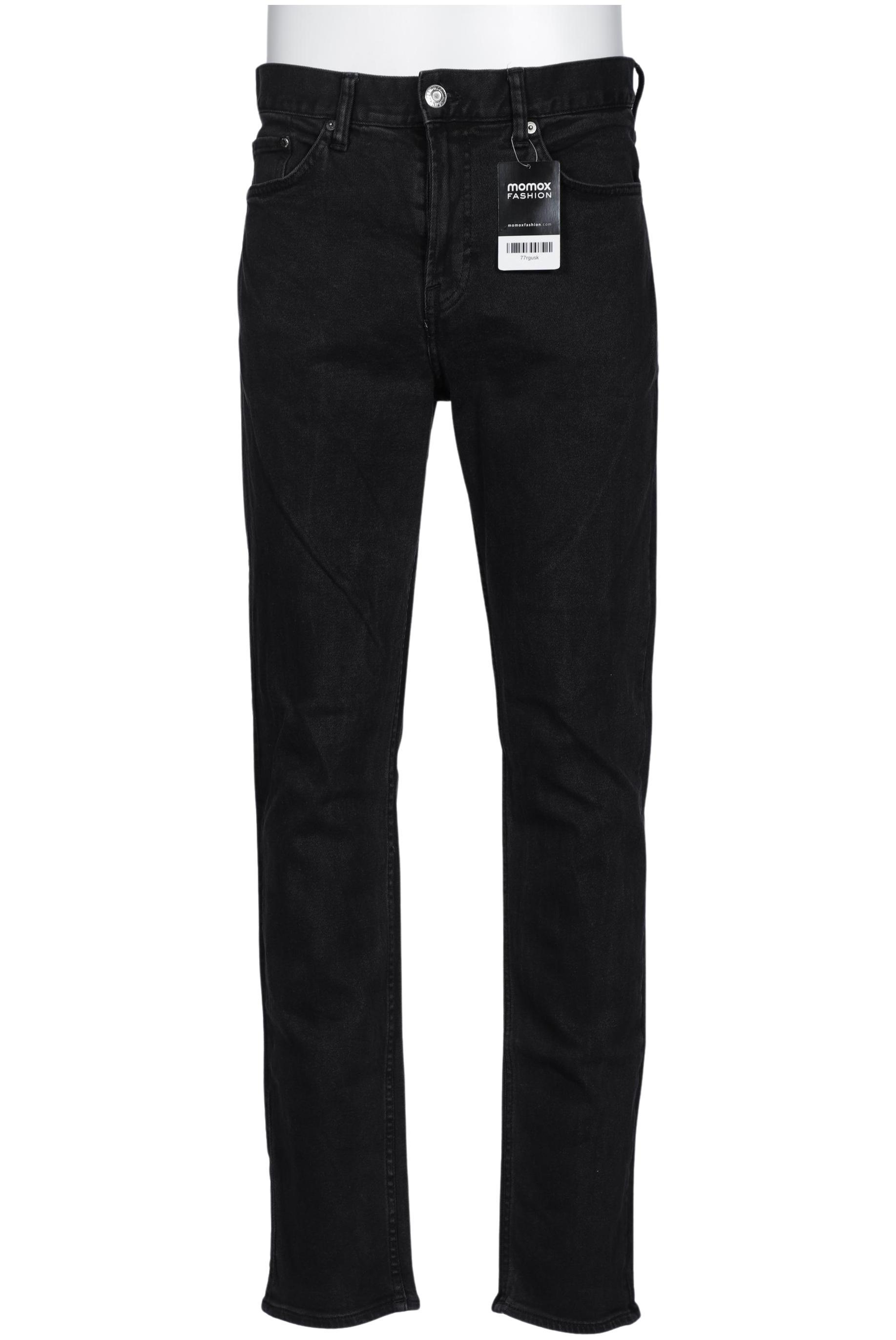 

H&M Herren Jeans, schwarz, Gr. 32