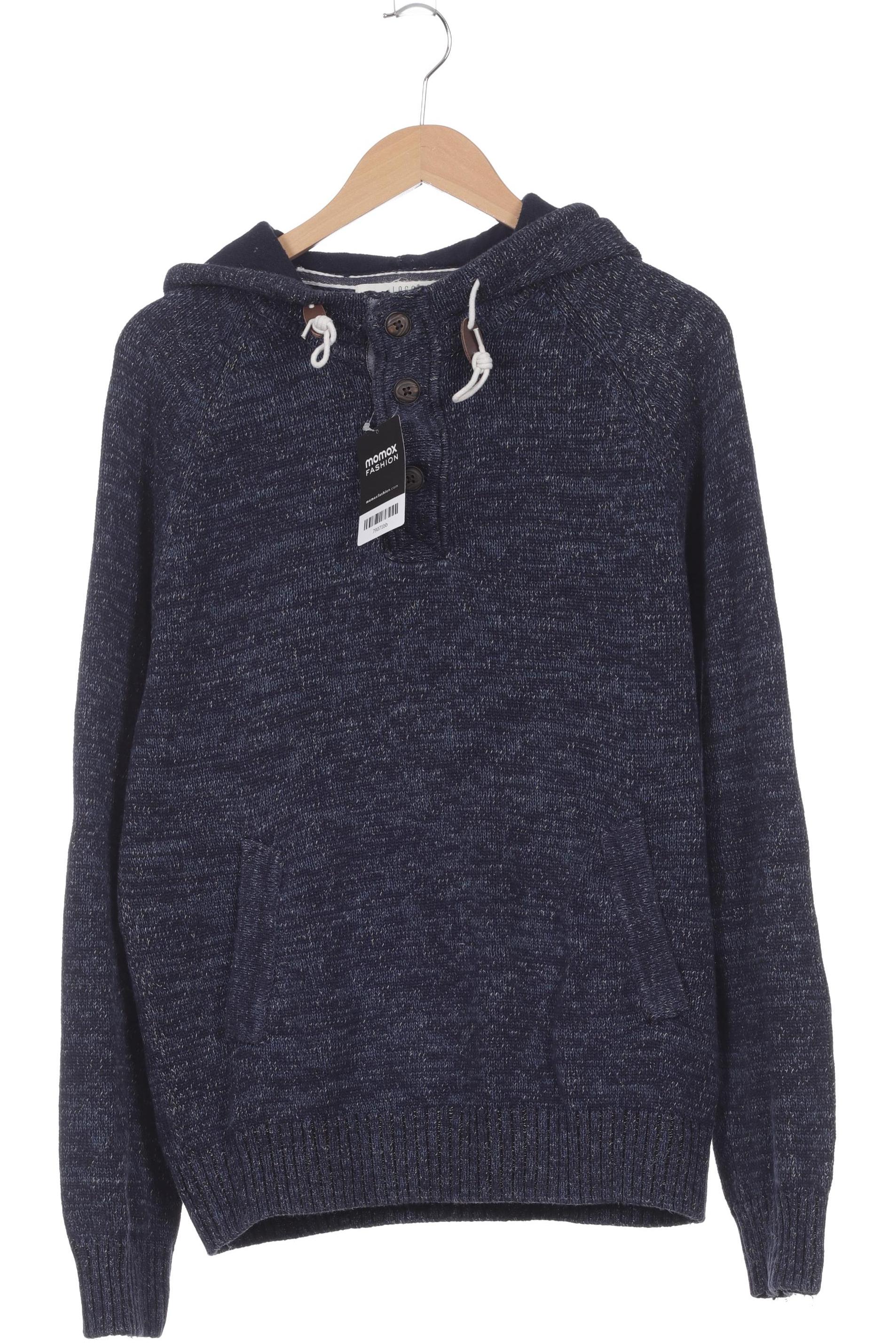 

H&M Herren Kapuzenpullover, blau, Gr. 52