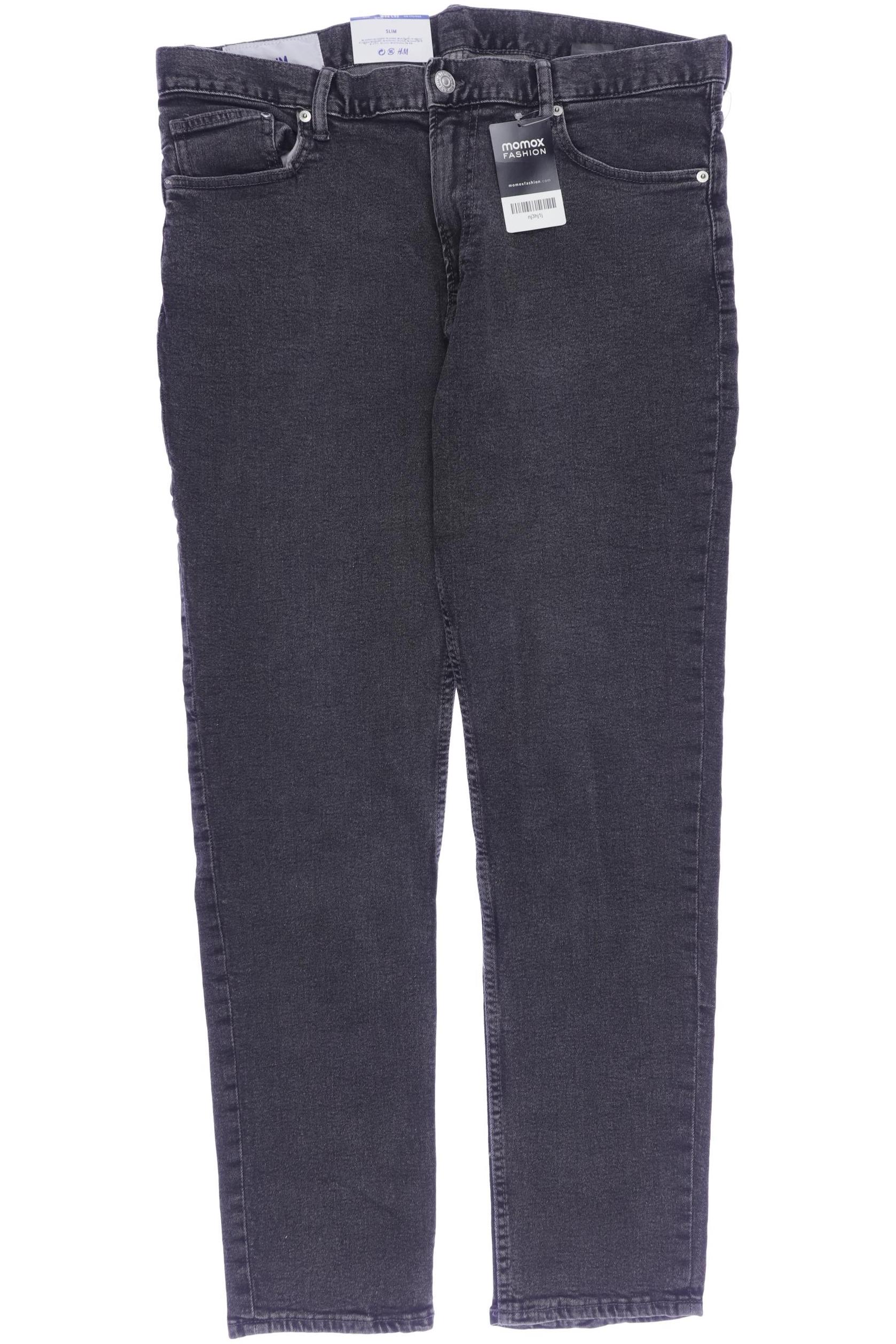 

H&M Herren Jeans, grau, Gr. 36