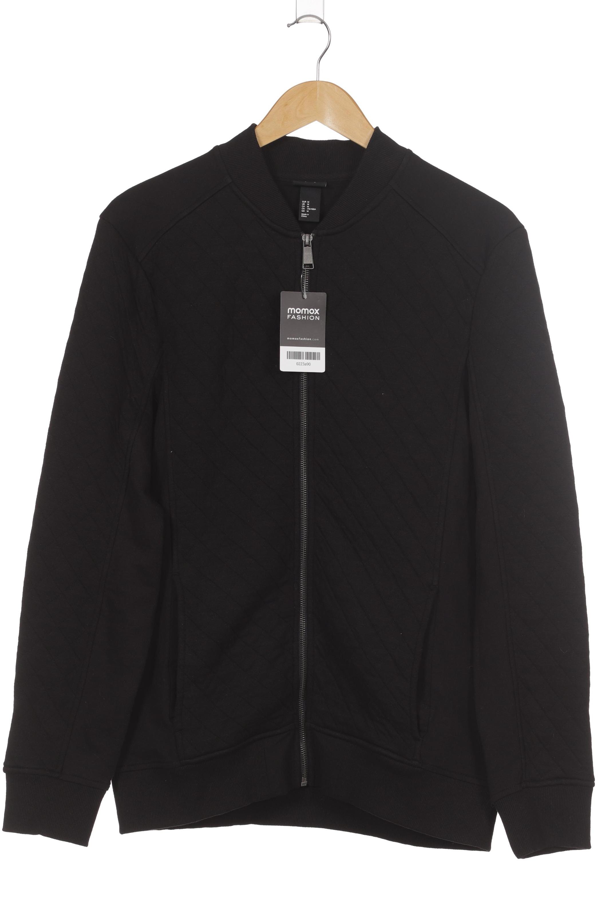 

H&M Herren Sweatshirt, schwarz, Gr. 48