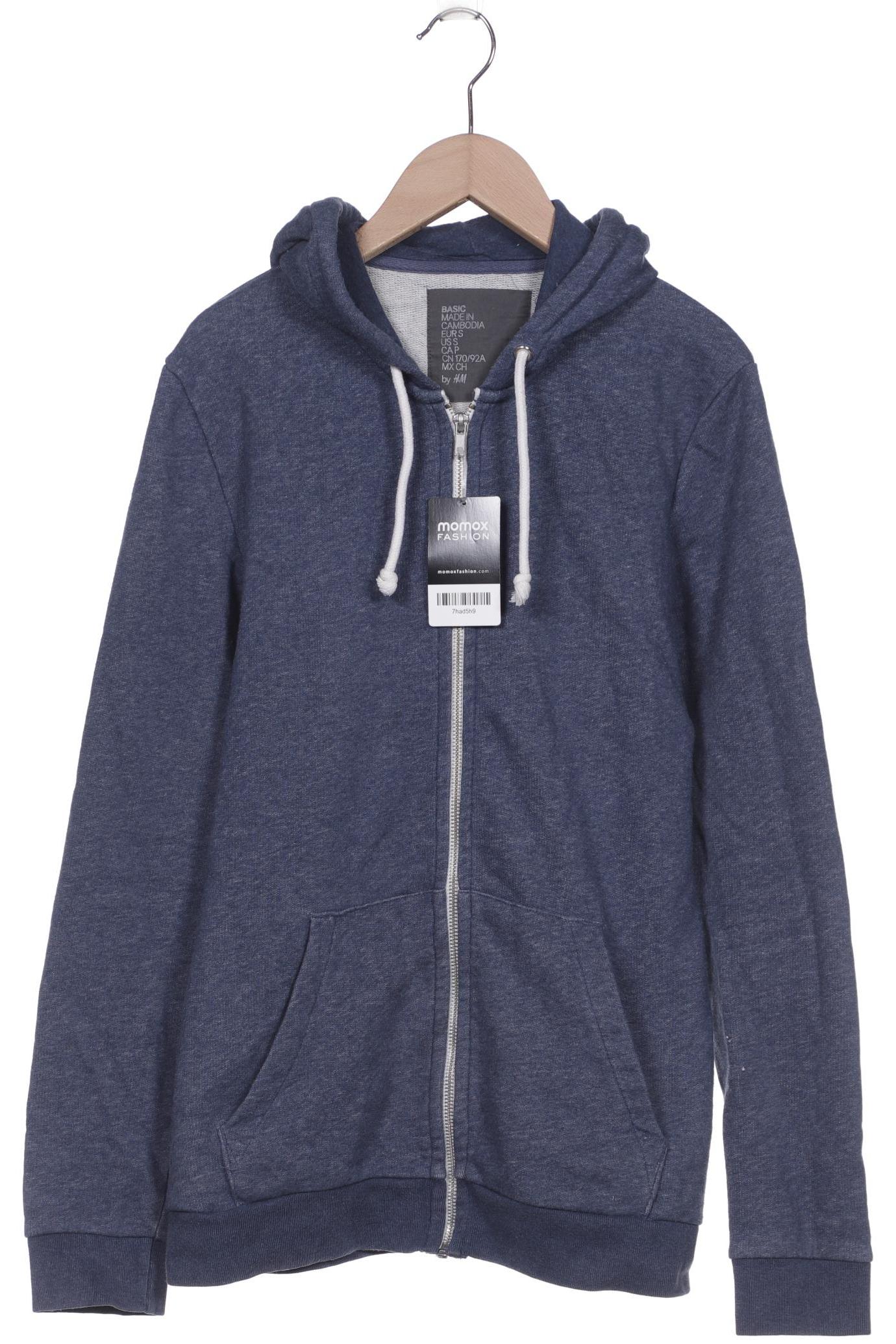 

H&M Herren Kapuzenpullover, marineblau