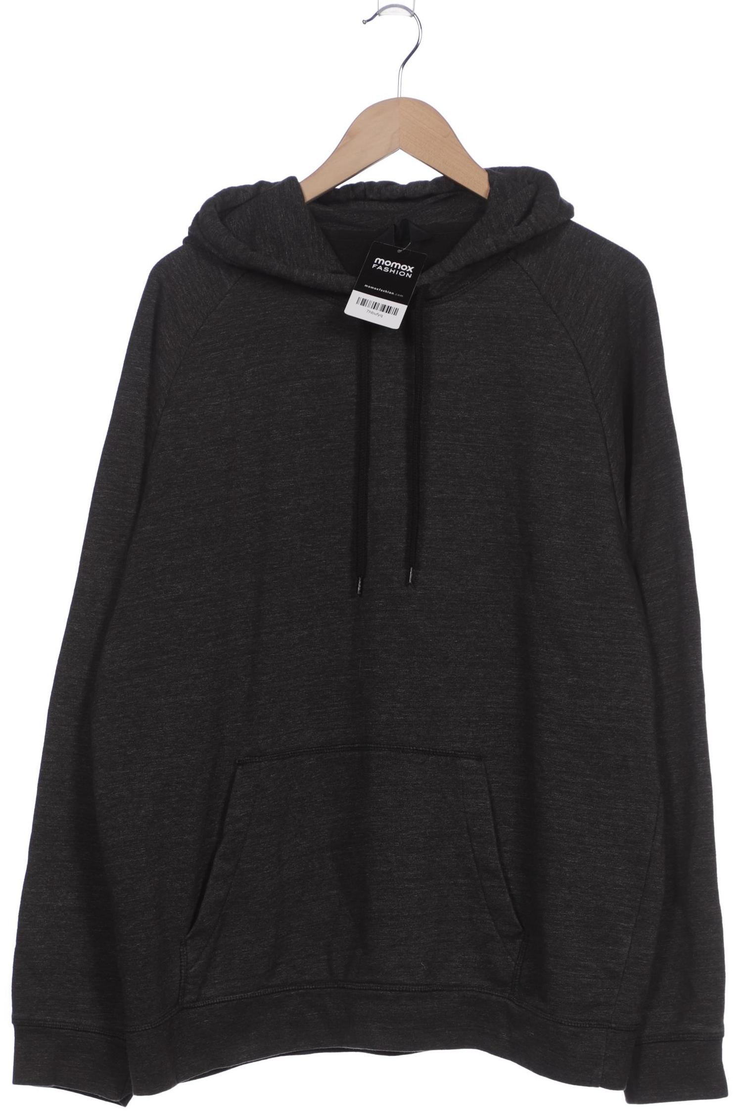 

H&M Herren Kapuzenpullover, grau, Gr. 54