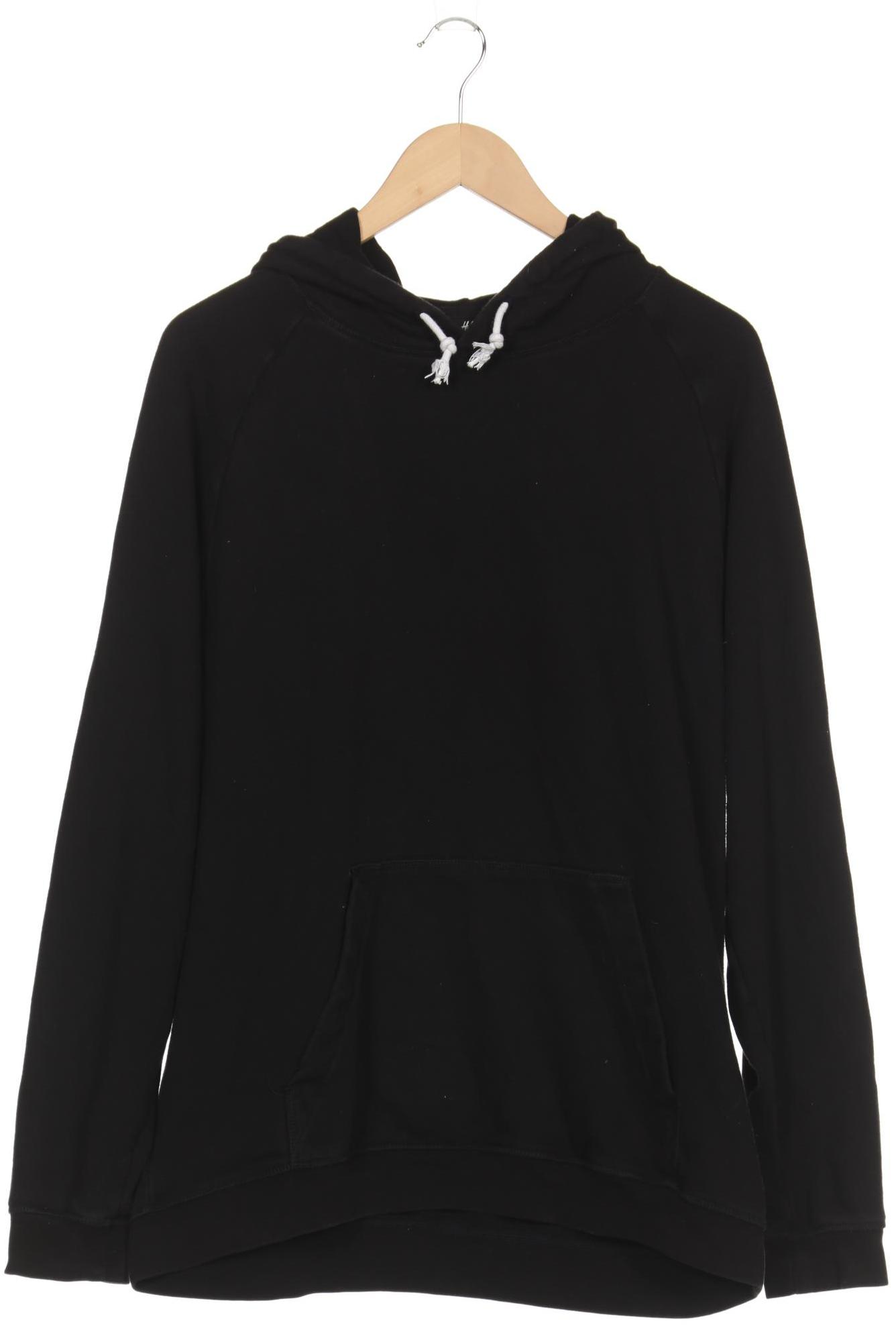 

H&M Herren Kapuzenpullover, schwarz, Gr. 54