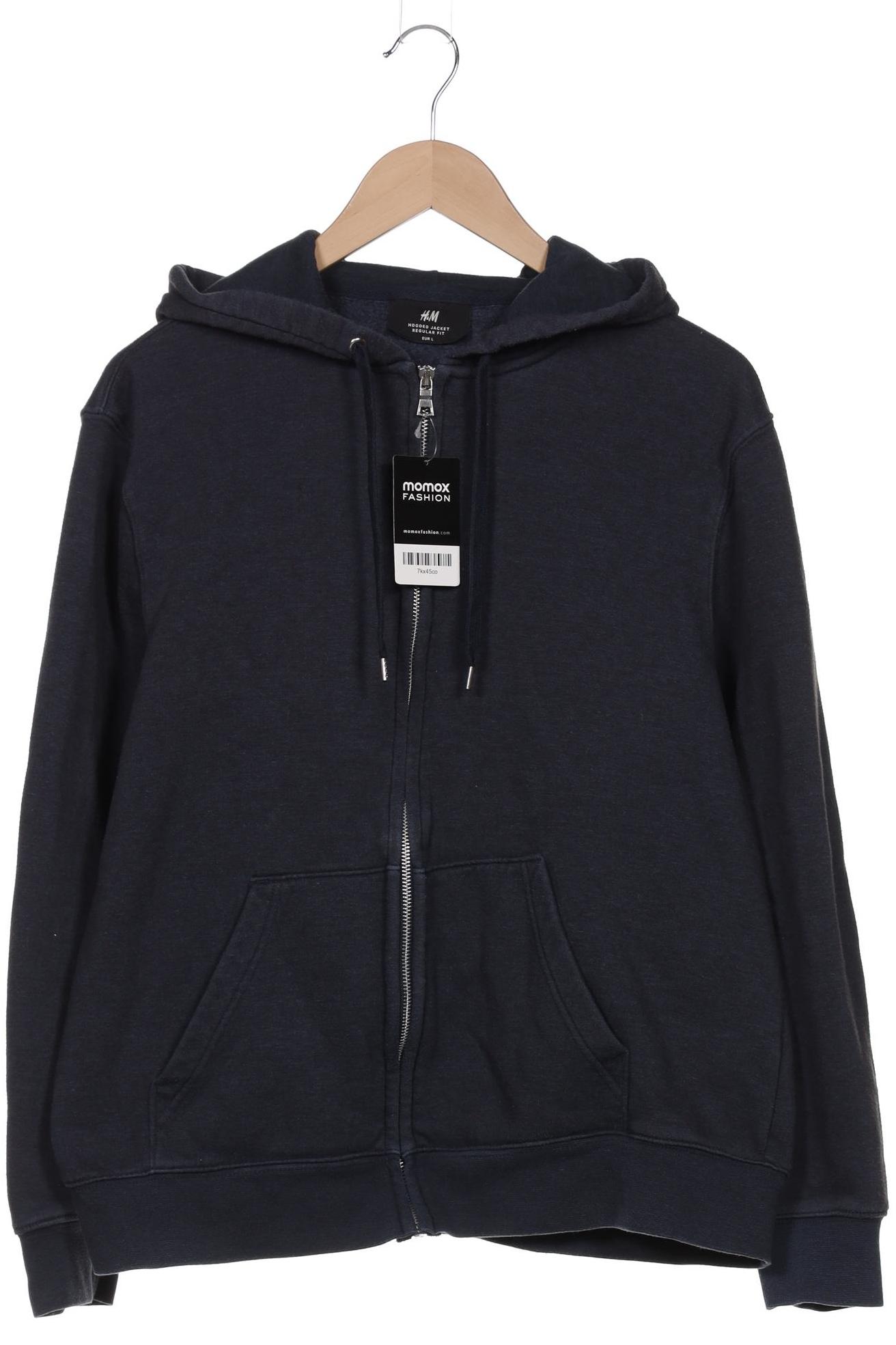 

H&M Herren Kapuzenpullover, marineblau, Gr. 52