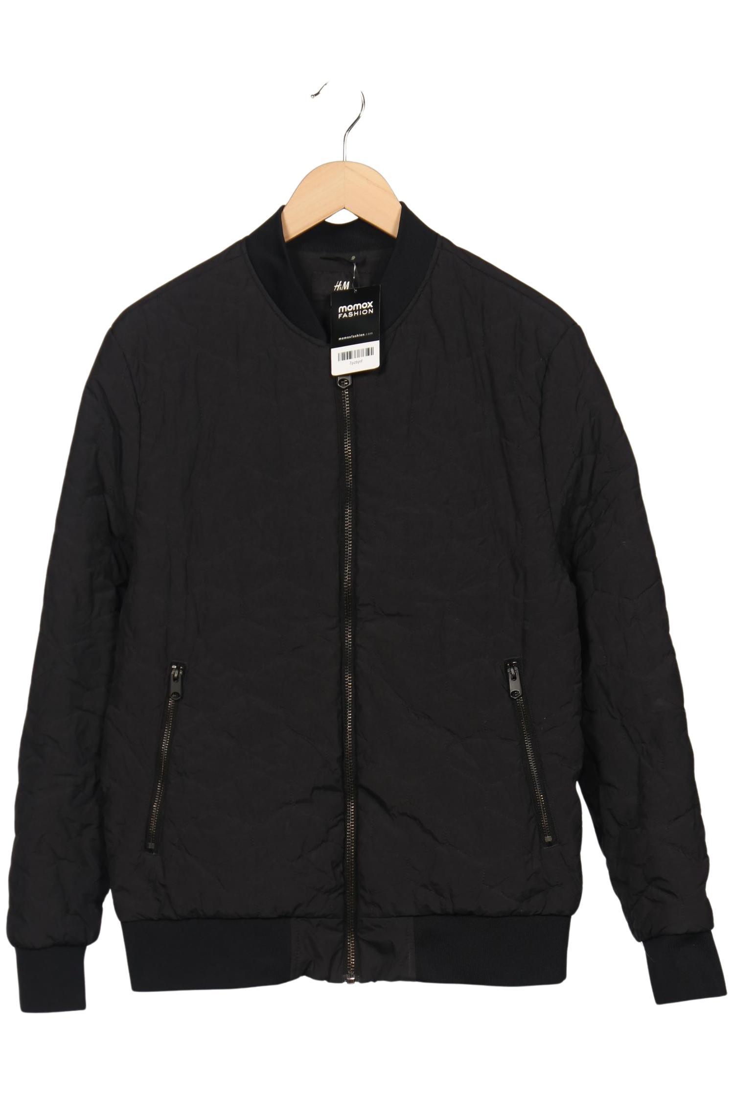 

H&M Herren Jacke, schwarz, Gr. 48
