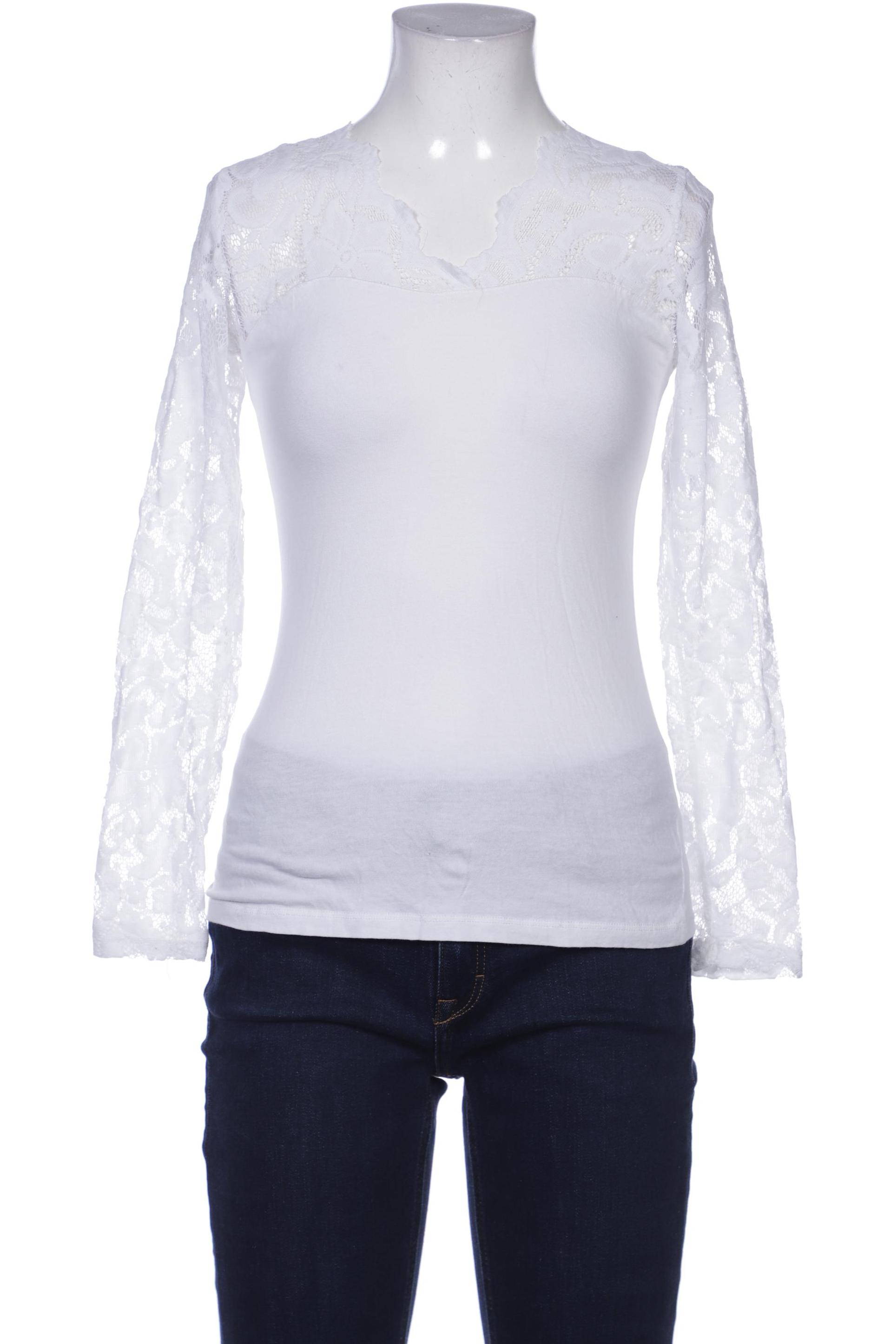 

H&M Herren Langarmshirt, weiß, Gr. 46