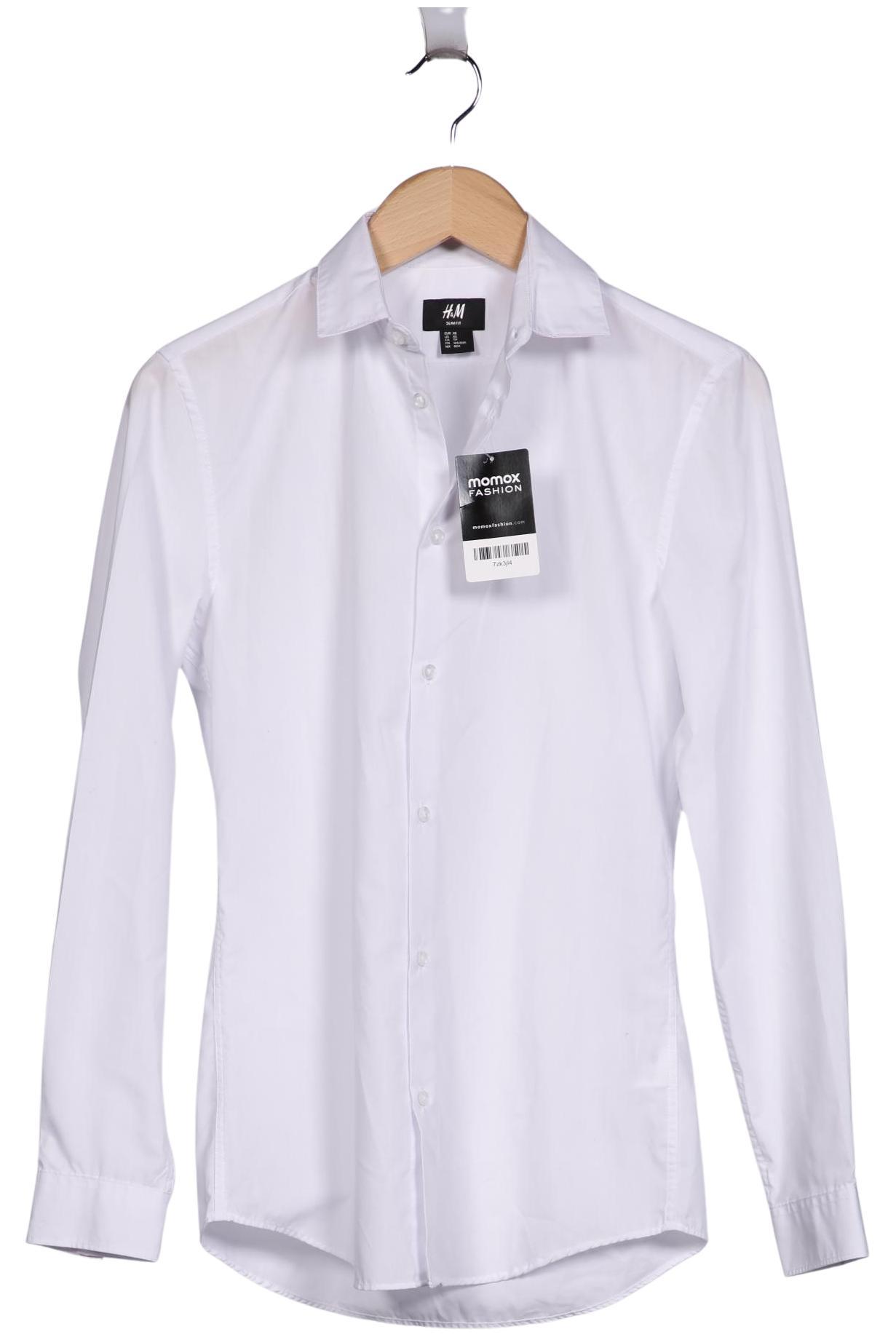 

H&M Herren Hemd, weiß, Gr. 44