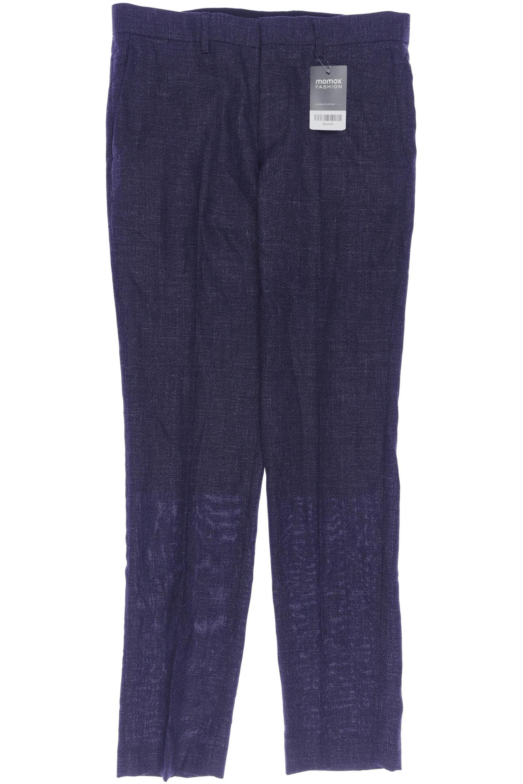 

H&M Herren Stoffhose, blau, Gr. 46