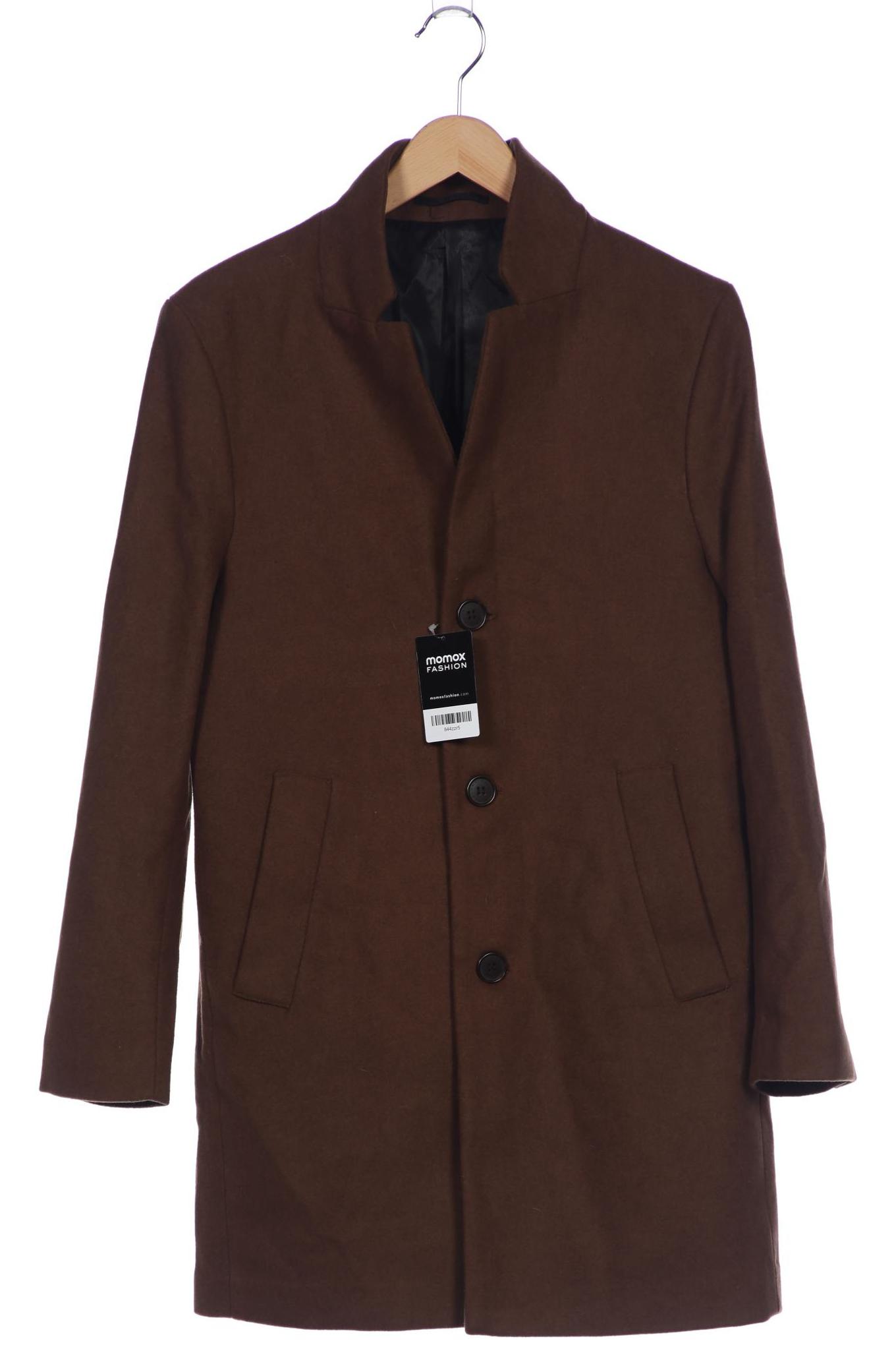 

H&M Herren Mantel, braun, Gr. 46