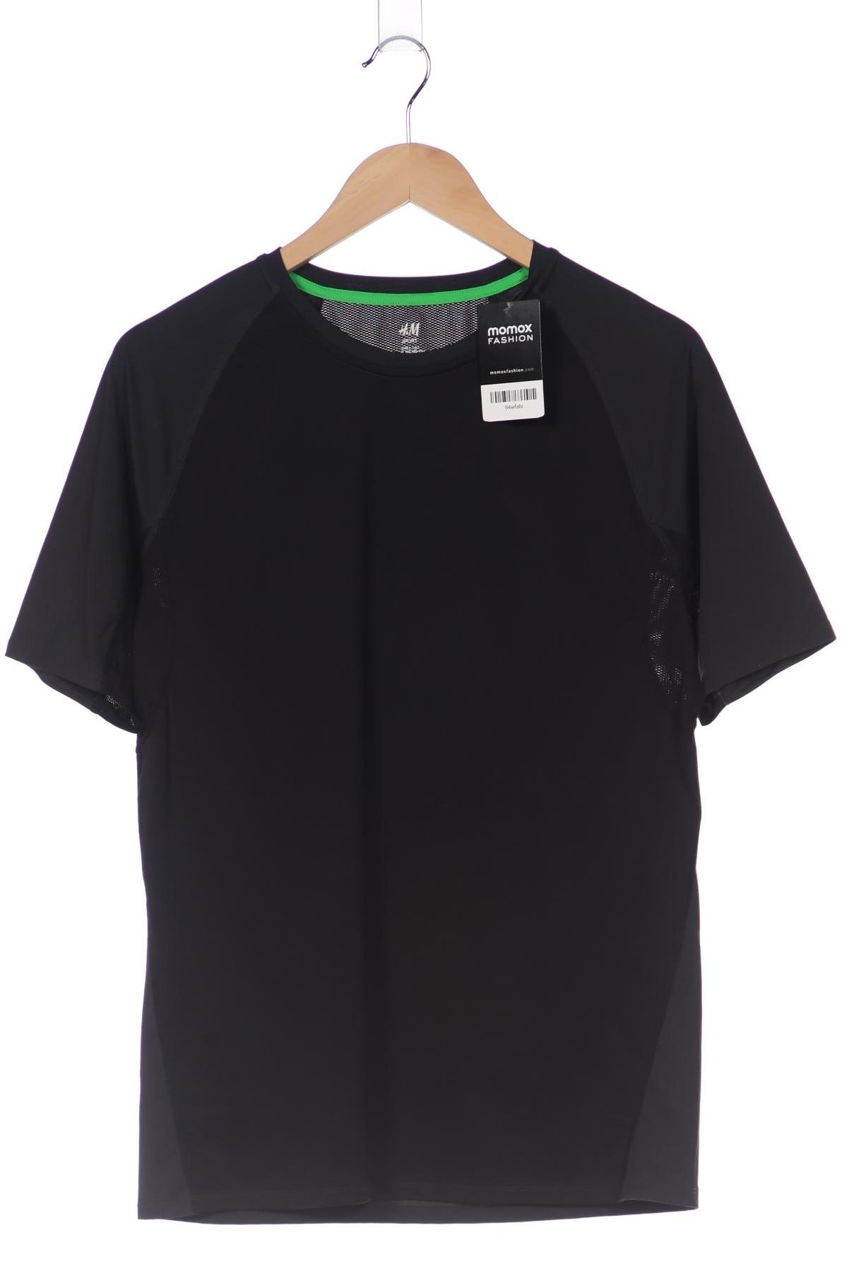 

H&M Herren T-Shirt, schwarz, Gr. 52