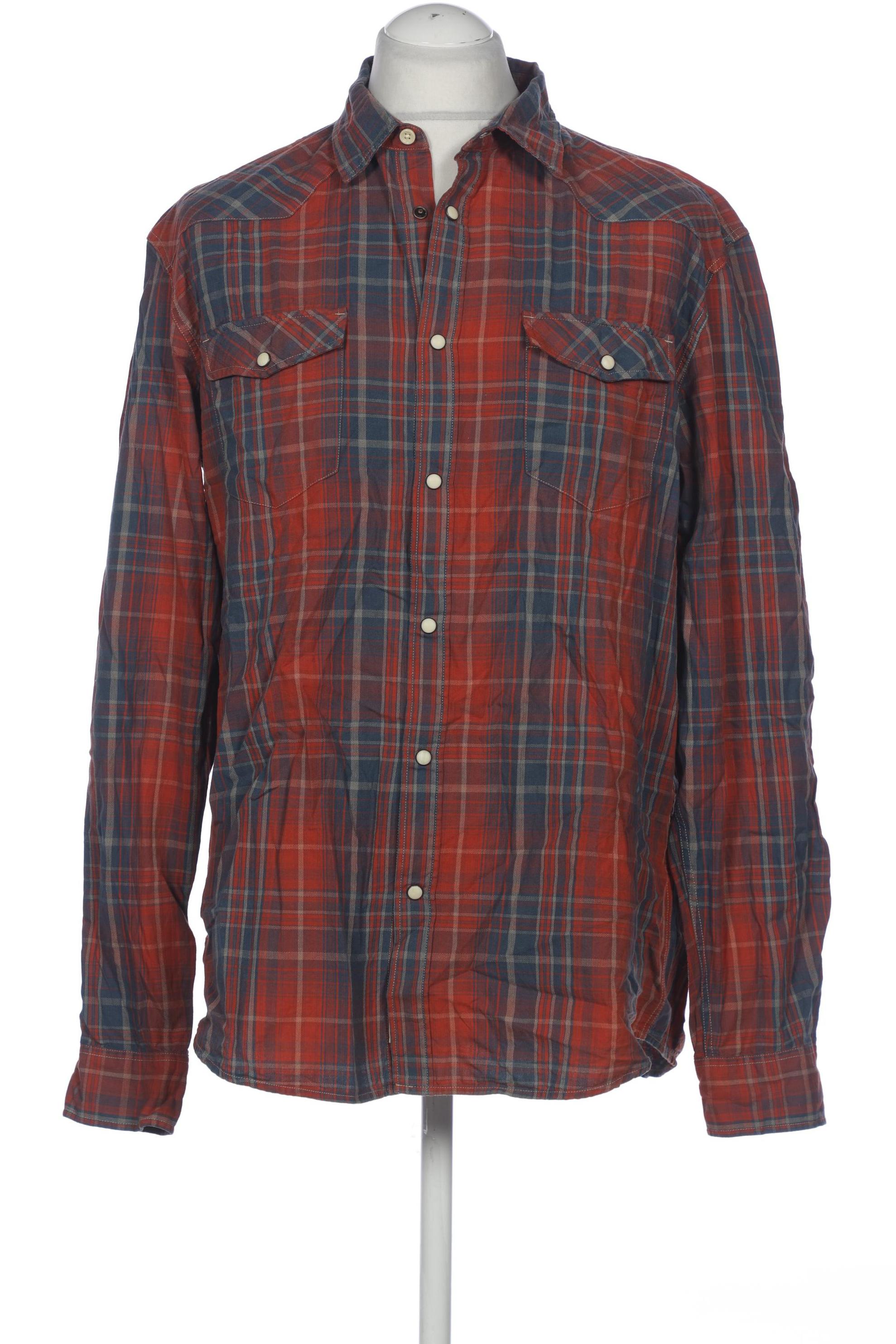 

H&M Herren Hemd, rot, Gr. 54