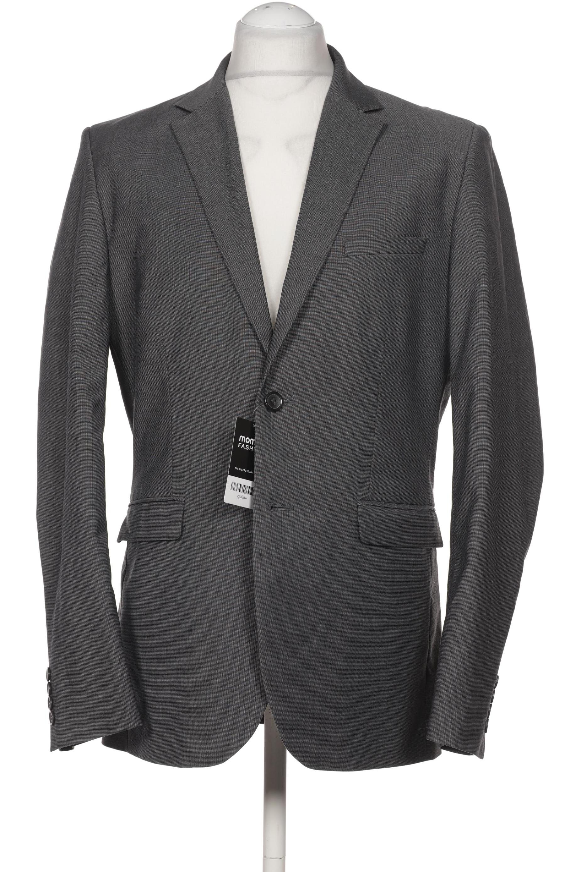 

H&M Herren Sakko, grau, Gr. 52