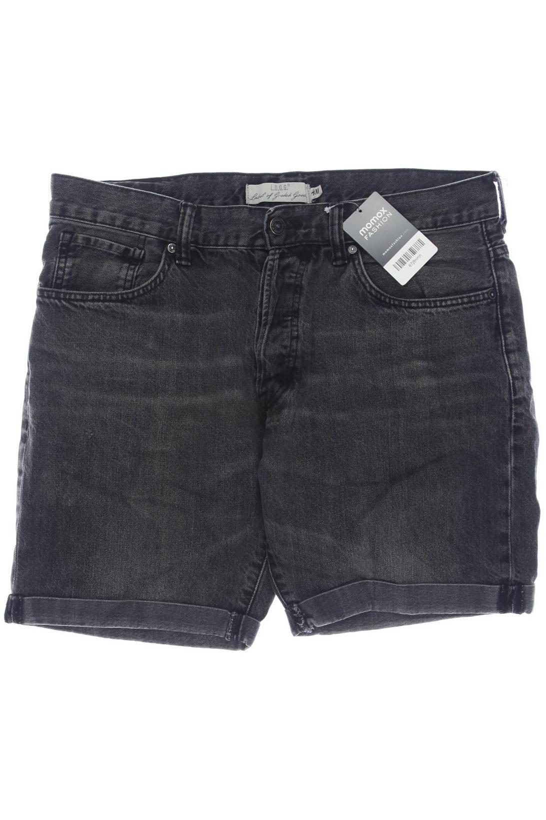 

H&M Herren Shorts, schwarz, Gr. 34
