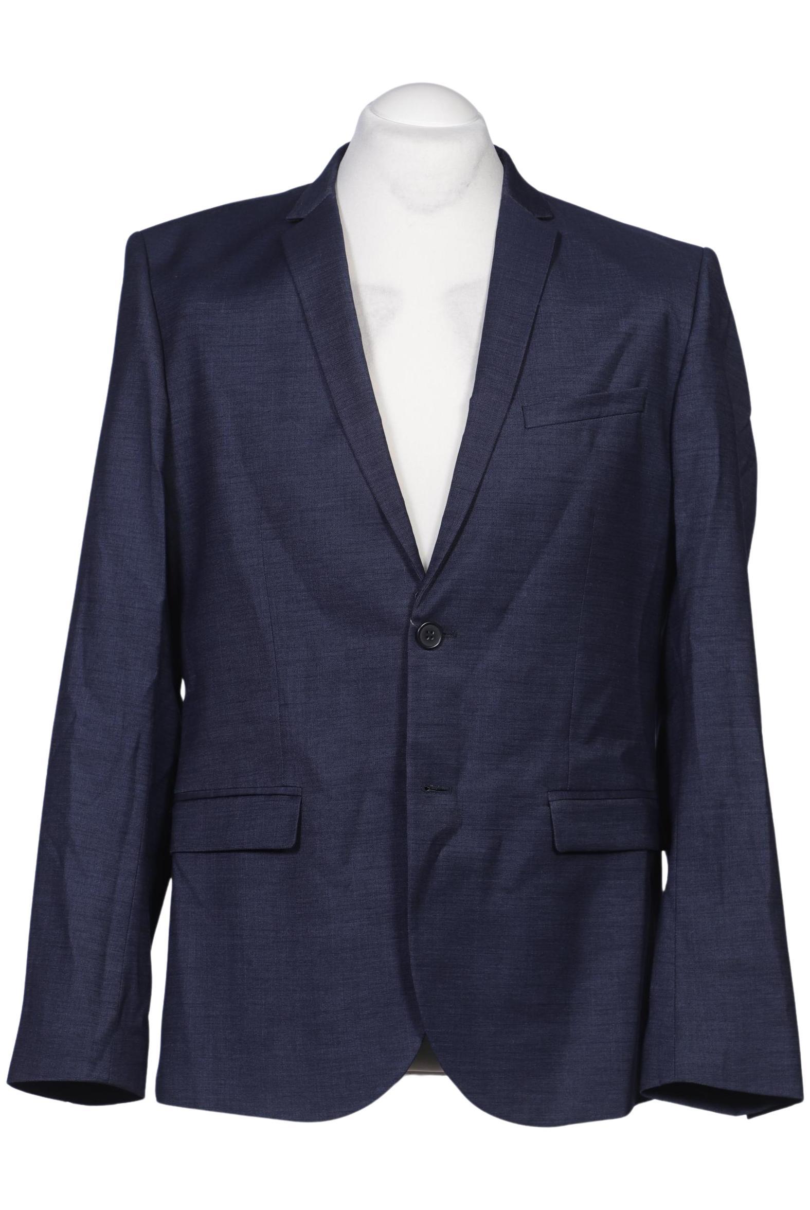 

H&M Herren Sakko, marineblau, Gr. 54