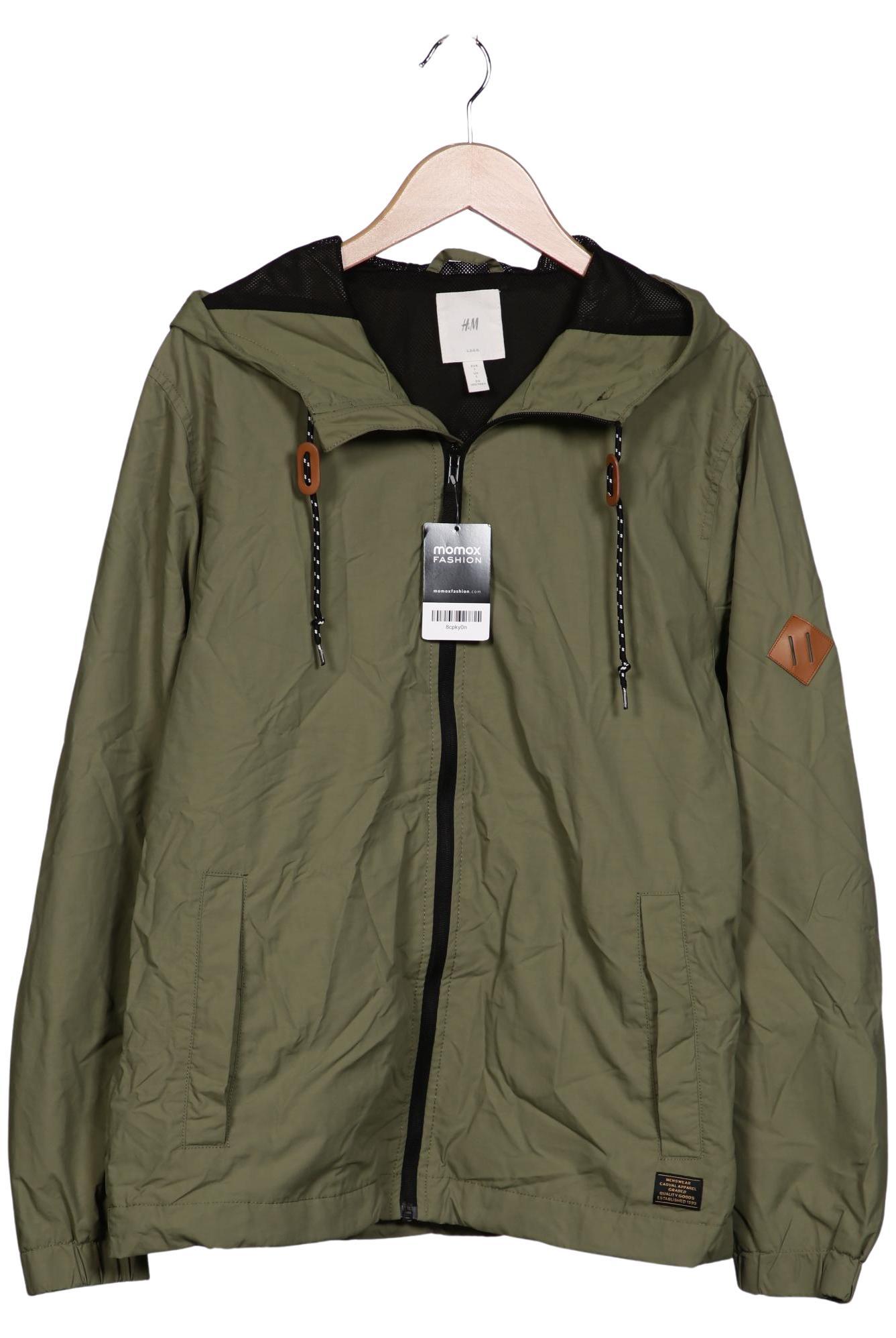 

H&M Herren Jacke, grün, Gr. 52