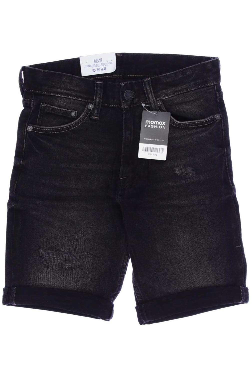 

H&M Herren Shorts, schwarz, Gr. 27