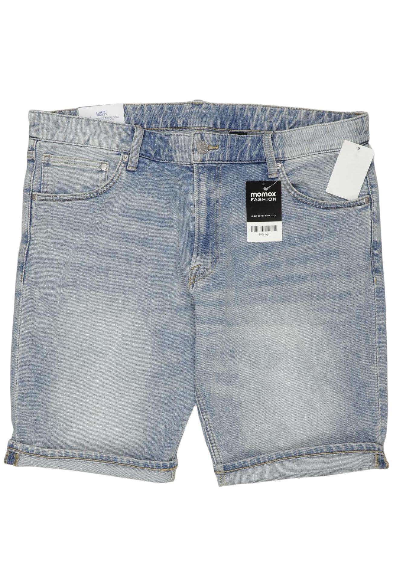 

H&M Herren Shorts, blau, Gr. 38