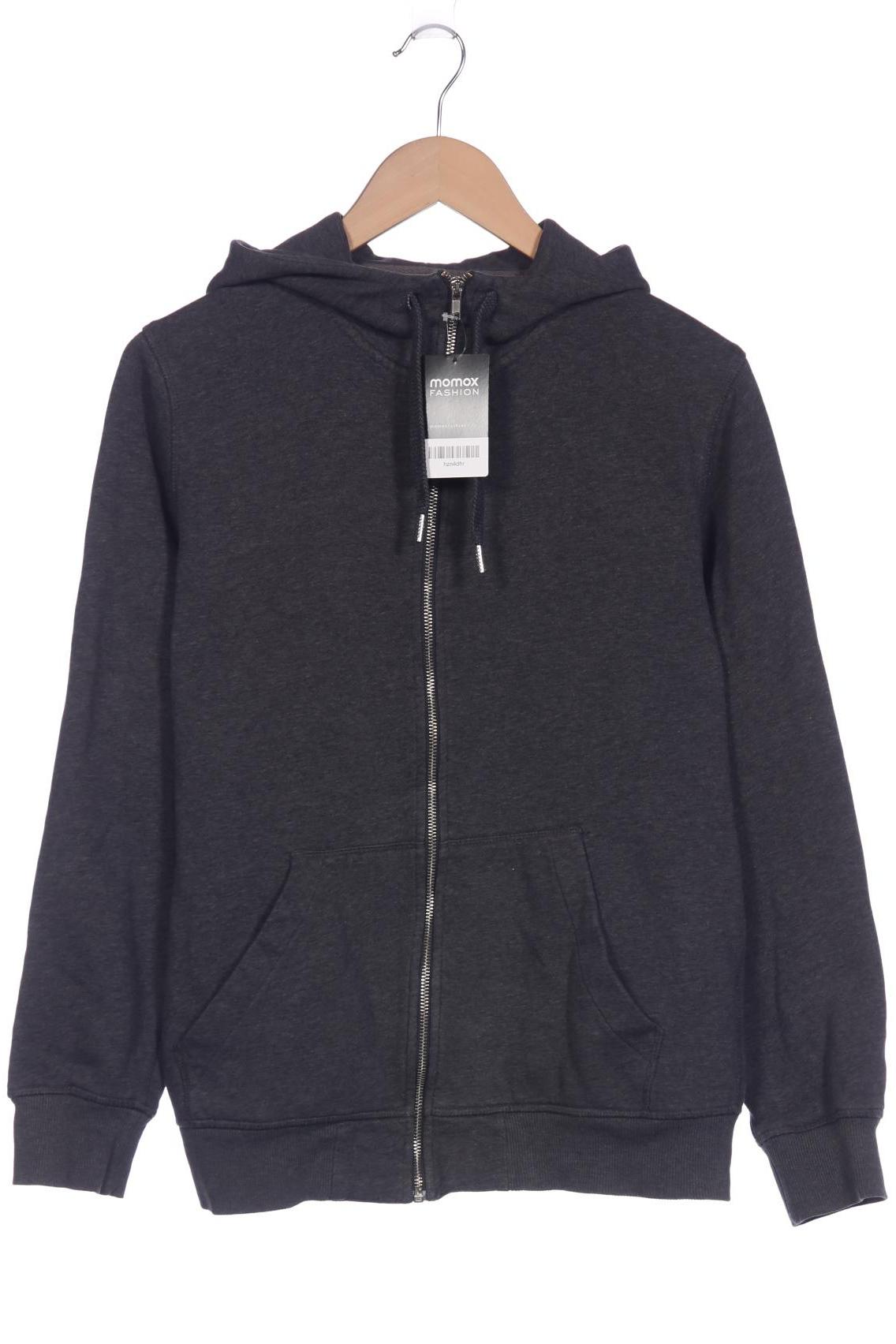 

H&M Herren Kapuzenpullover, grau, Gr. 48