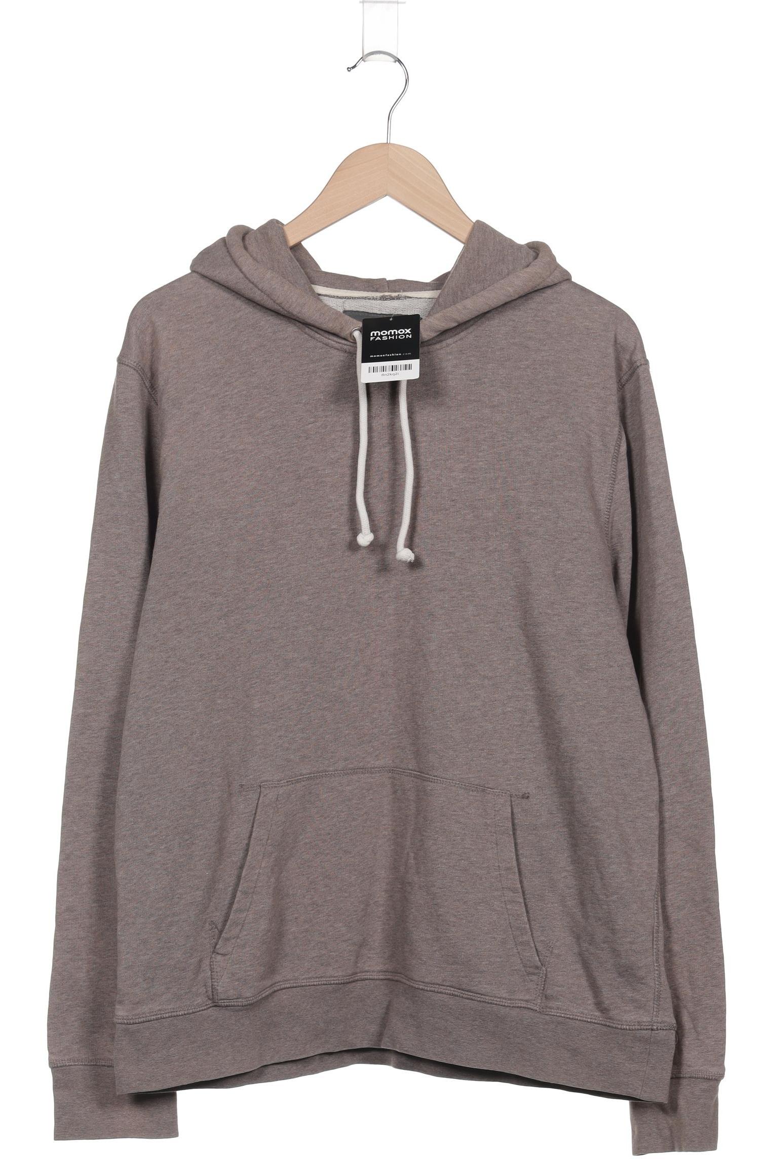 

H&M Herren Kapuzenpullover, grau, Gr. 54