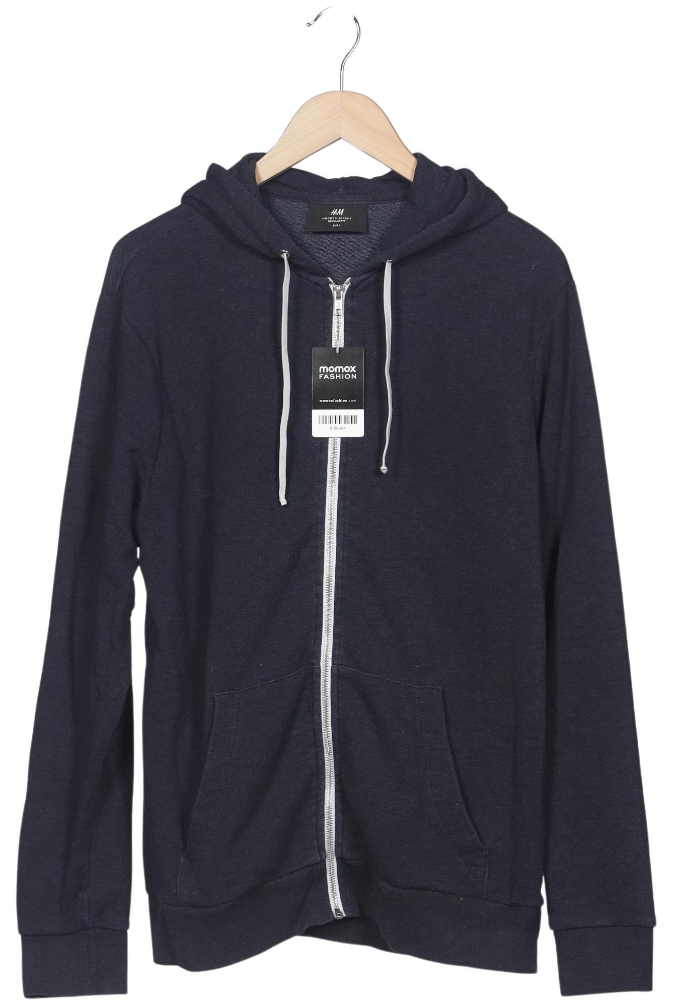 

H&M Herren Kapuzenpullover, marineblau, Gr. 52