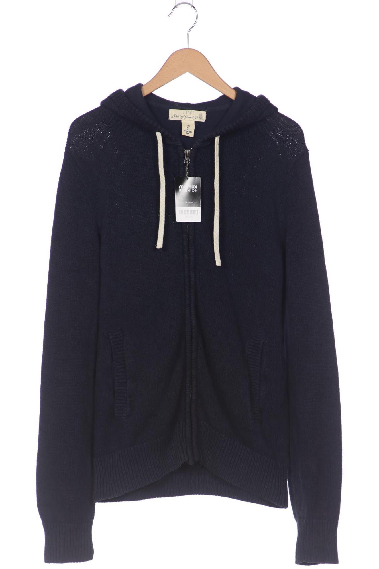 

H&M Herren Kapuzenpullover, marineblau, Gr. 52