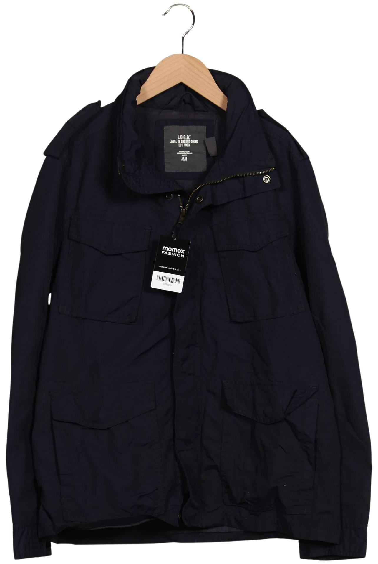 

H&M Herren Jacke, marineblau, Gr. 48