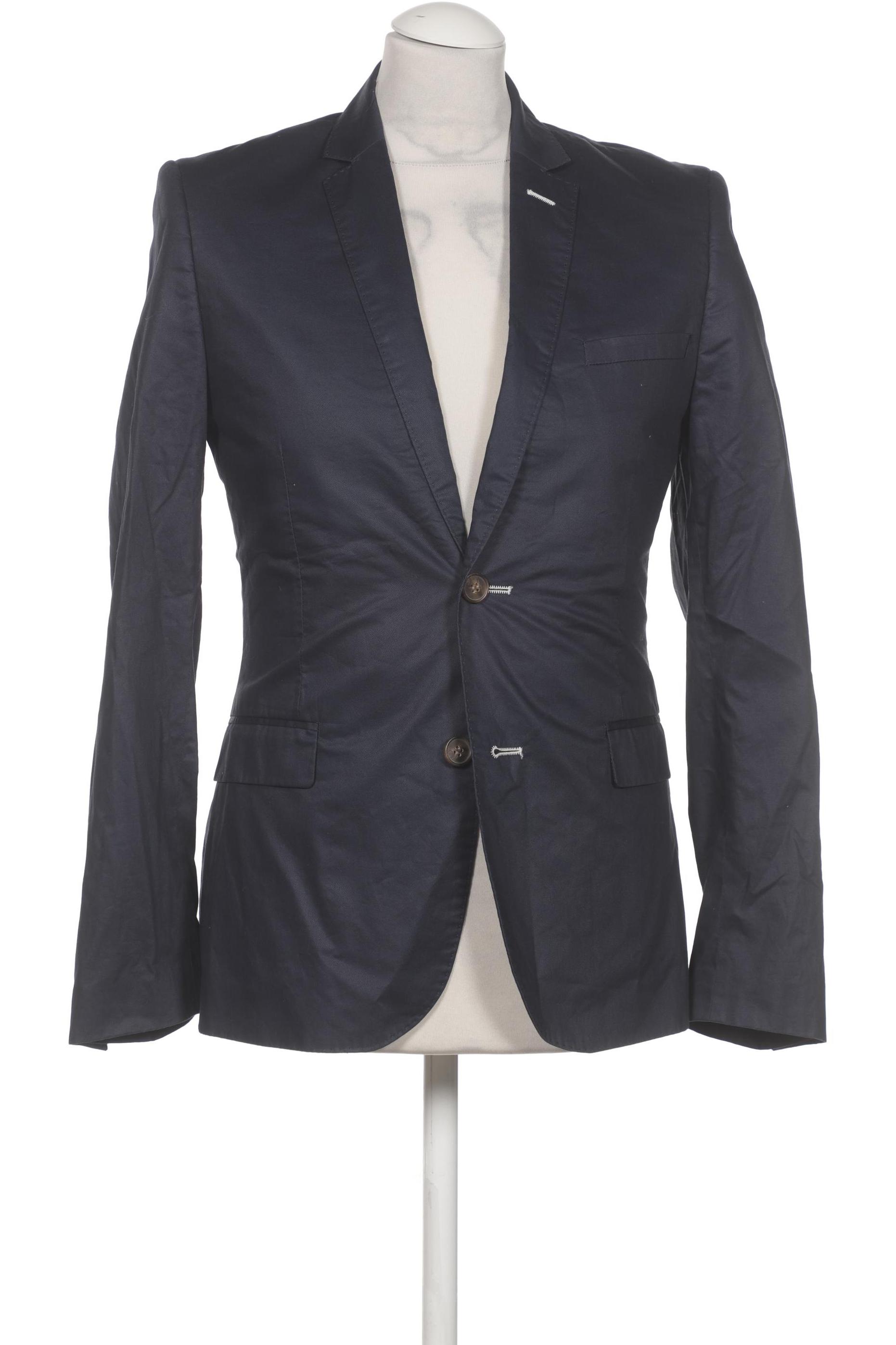 

H&M Herren Sakko, marineblau, Gr. 44