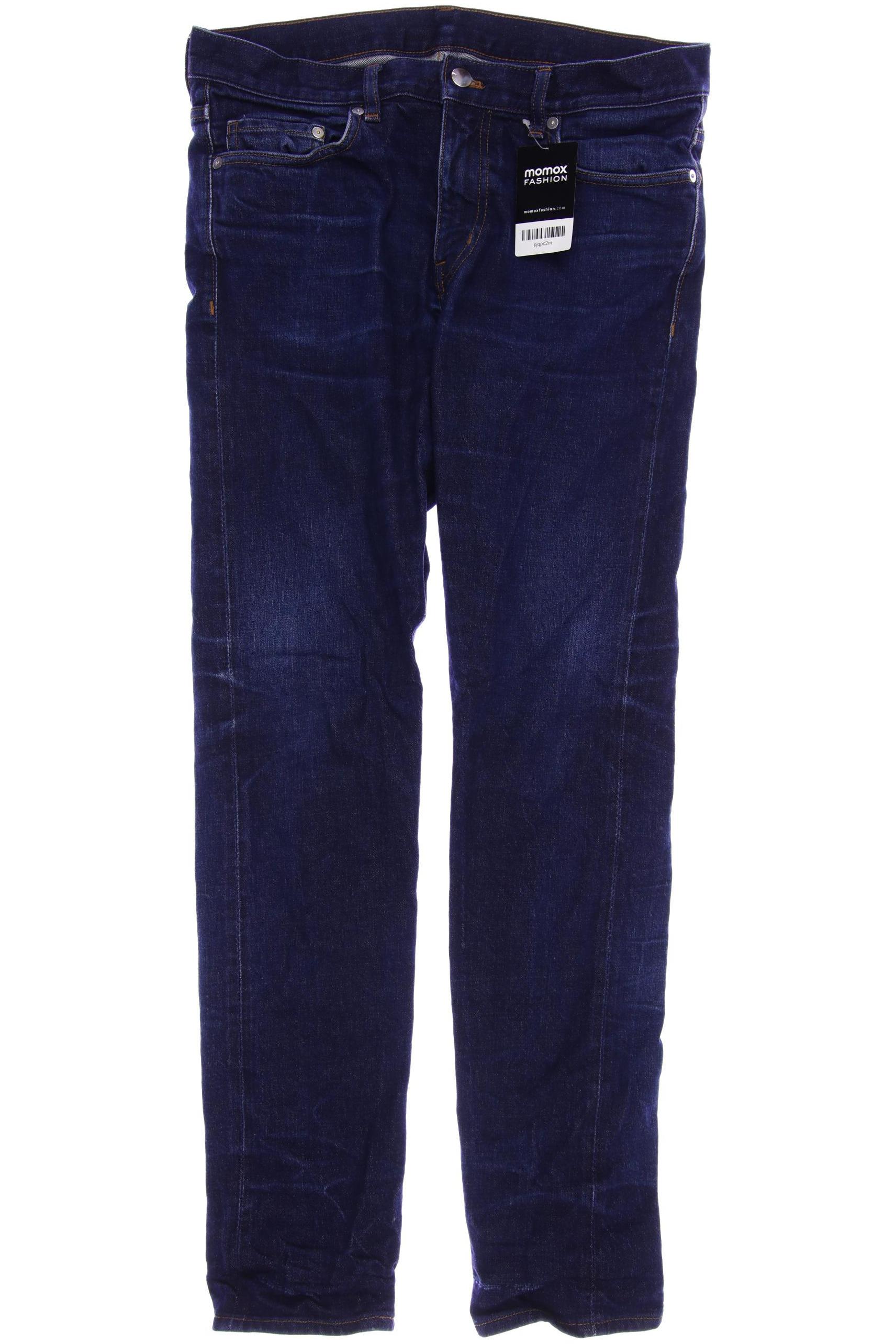 

H&M Herren Jeans, marineblau, Gr. 33