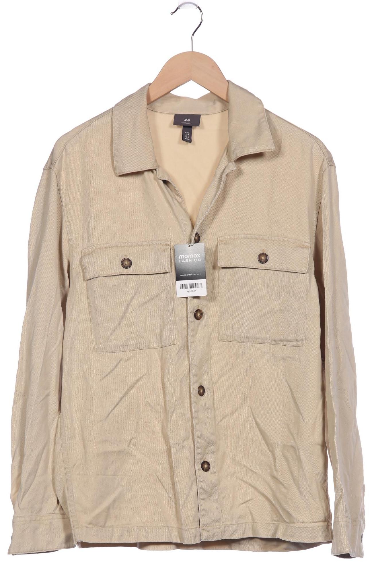 

H&M Herren Jacke, beige, Gr. 48