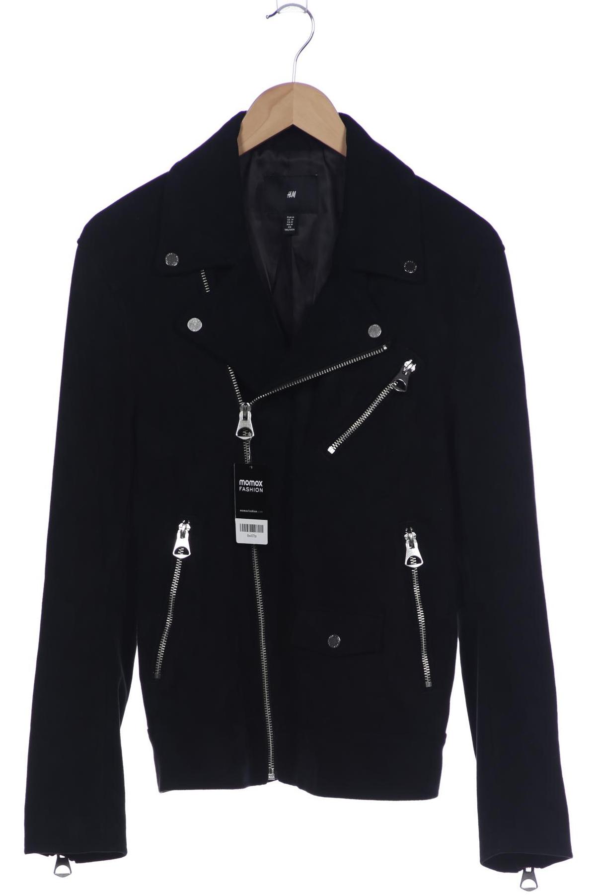 

H&M Herren Jacke, schwarz, Gr. 48