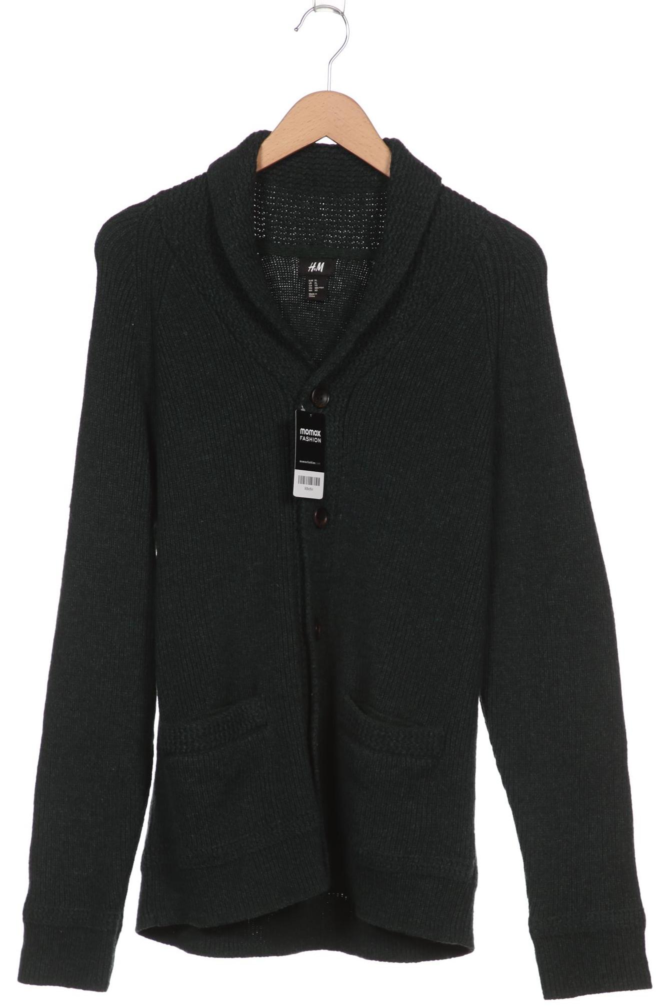 

H&M Herren Strickjacke, grün