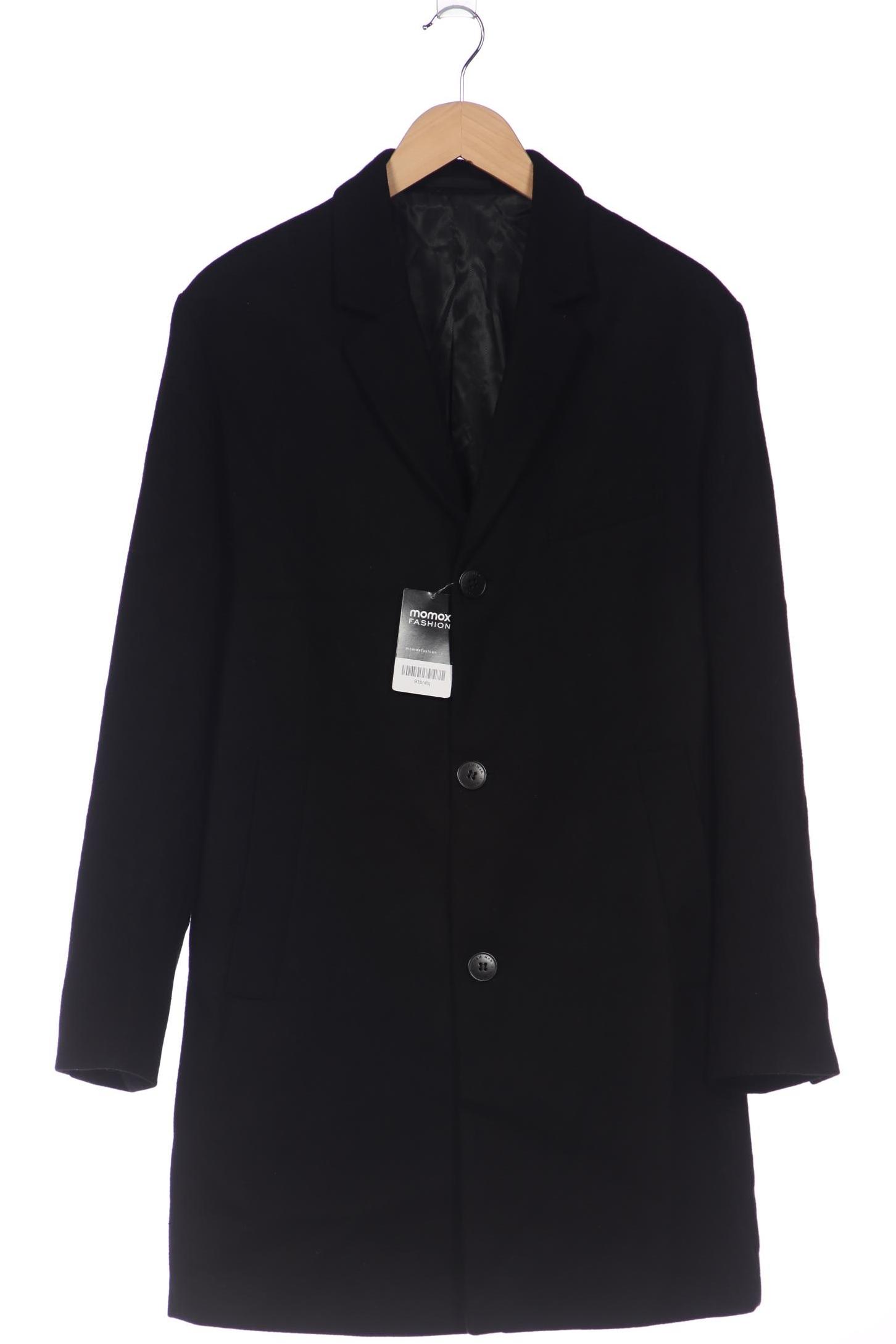

H&M Herren Mantel, schwarz, Gr. 54