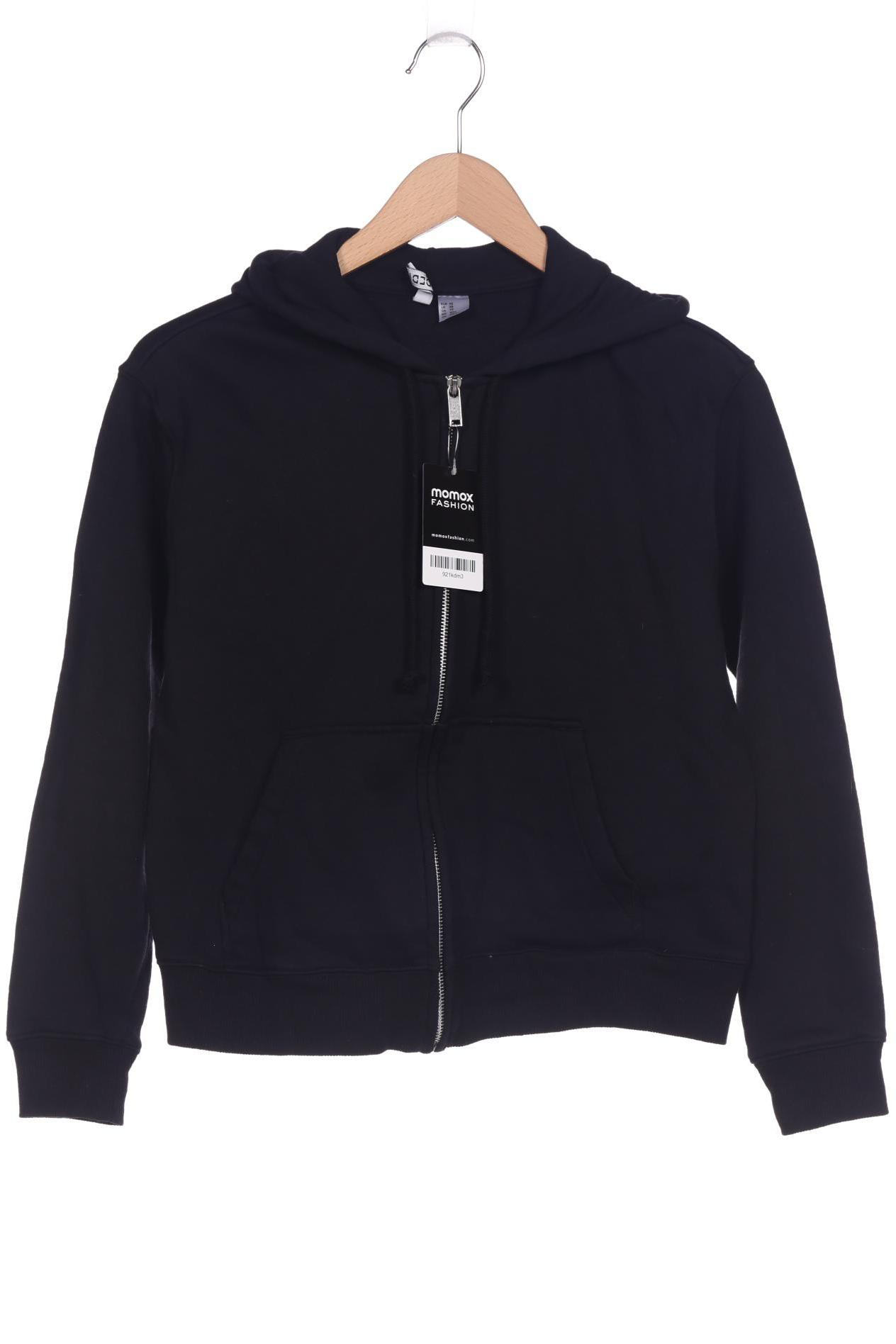 

H&M Herren Kapuzenpullover, schwarz, Gr. 44