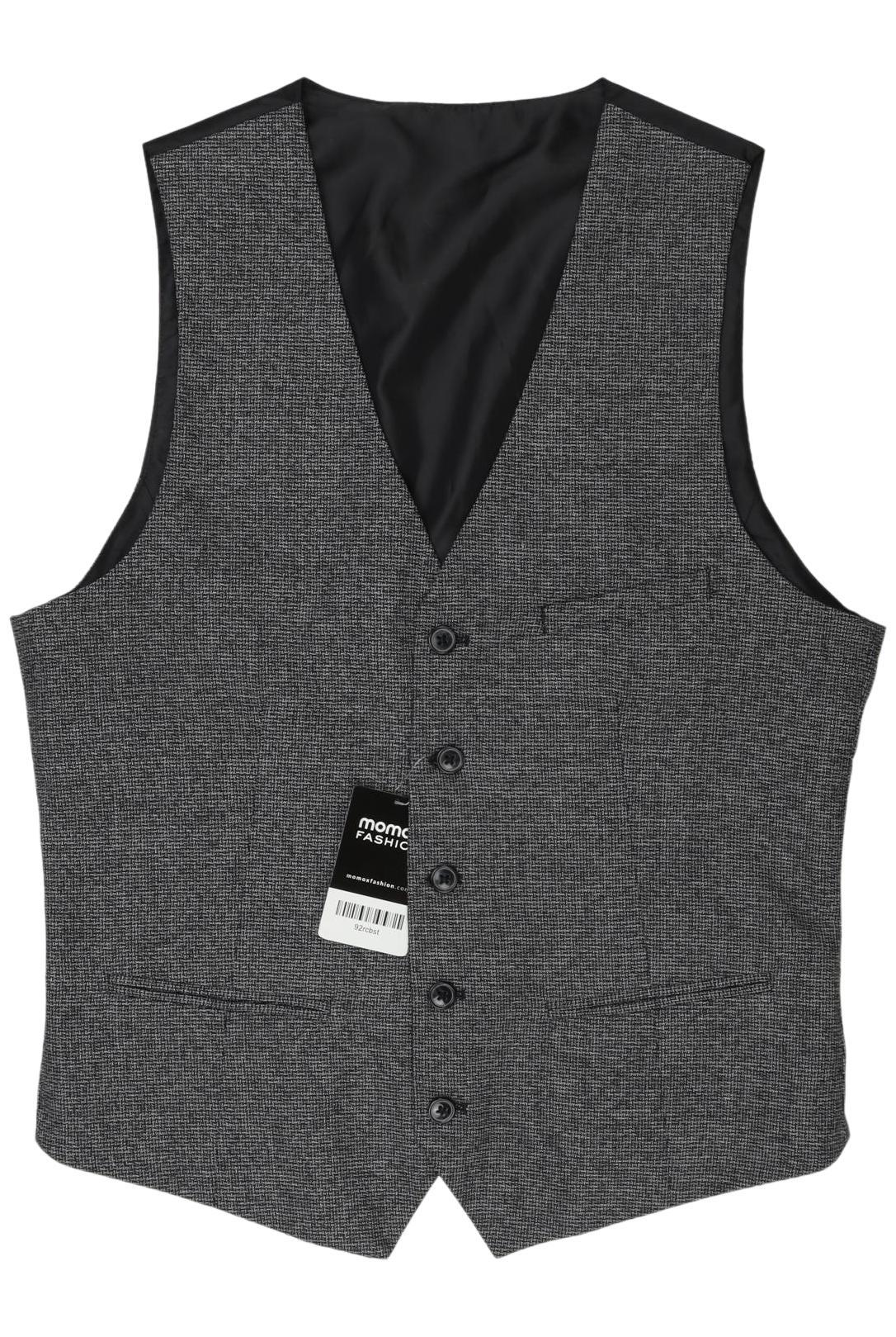 

H&M Herren Weste, grau, Gr. 48