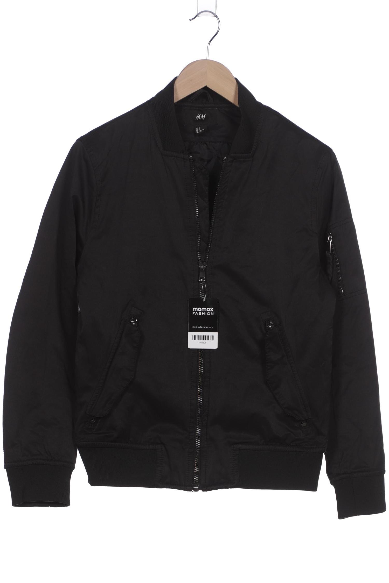 

H&M Herren Jacke, schwarz, Gr. 46