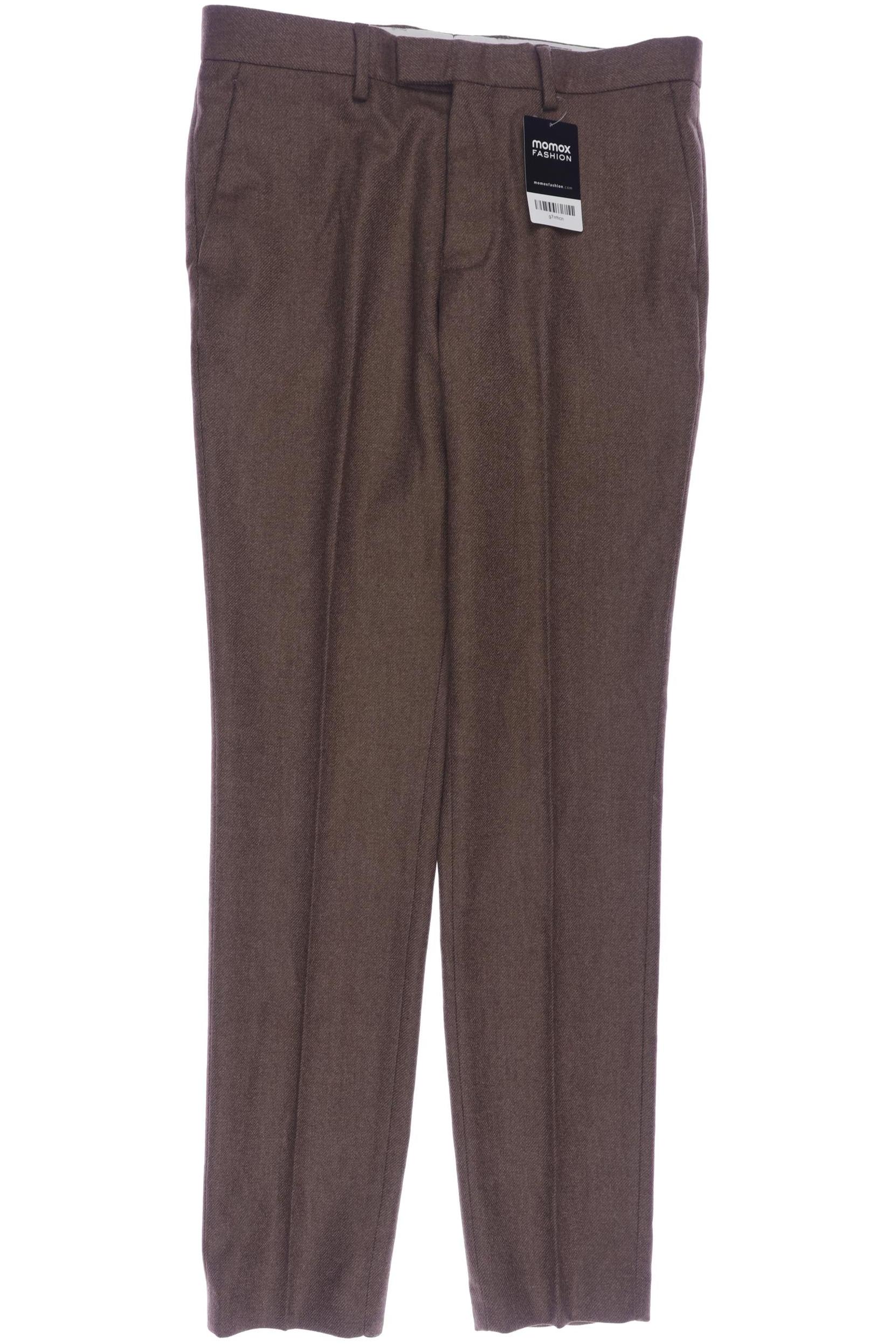 

H&M Herren Stoffhose, braun, Gr. 46