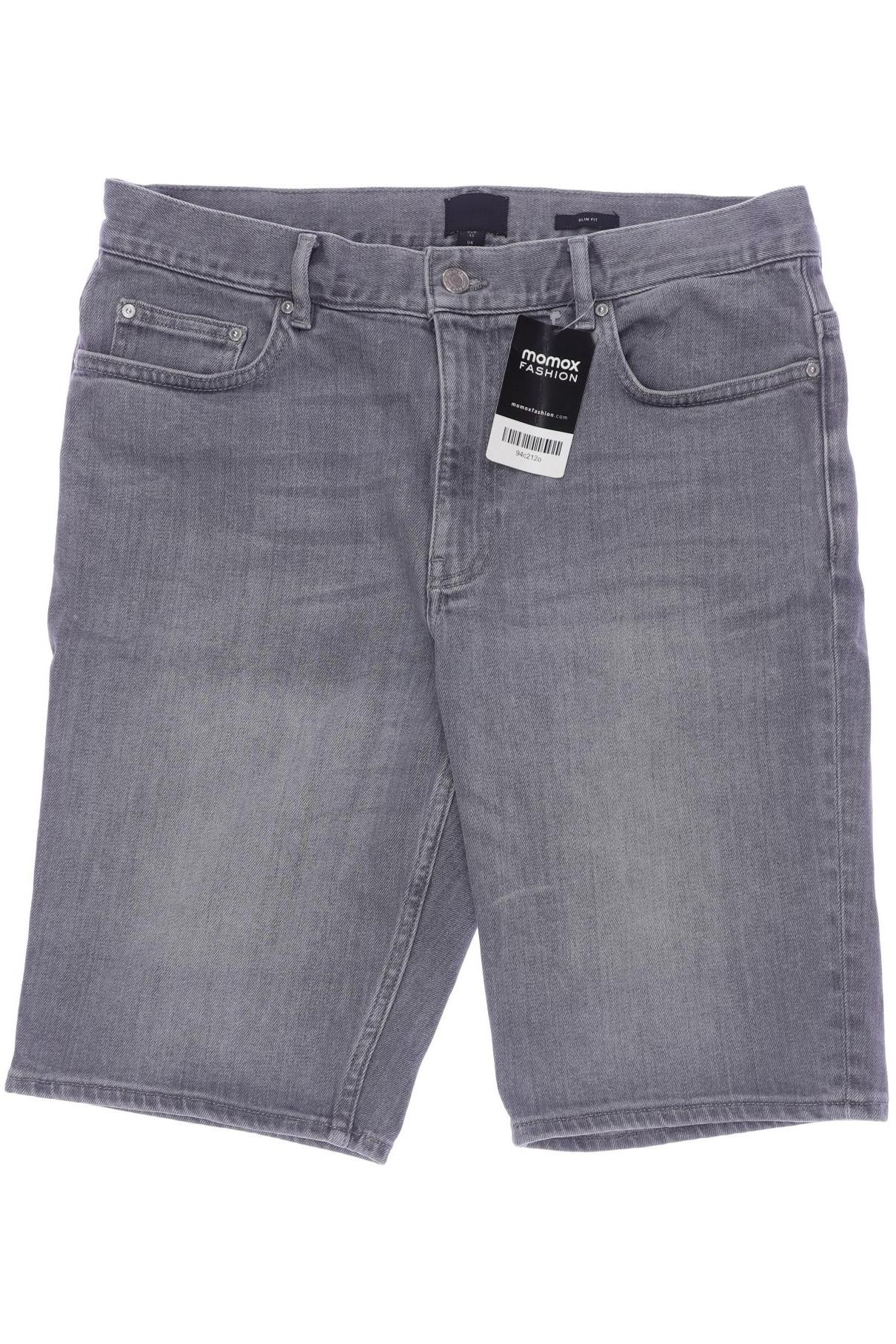 

H&M Herren Shorts, grau, Gr. 32