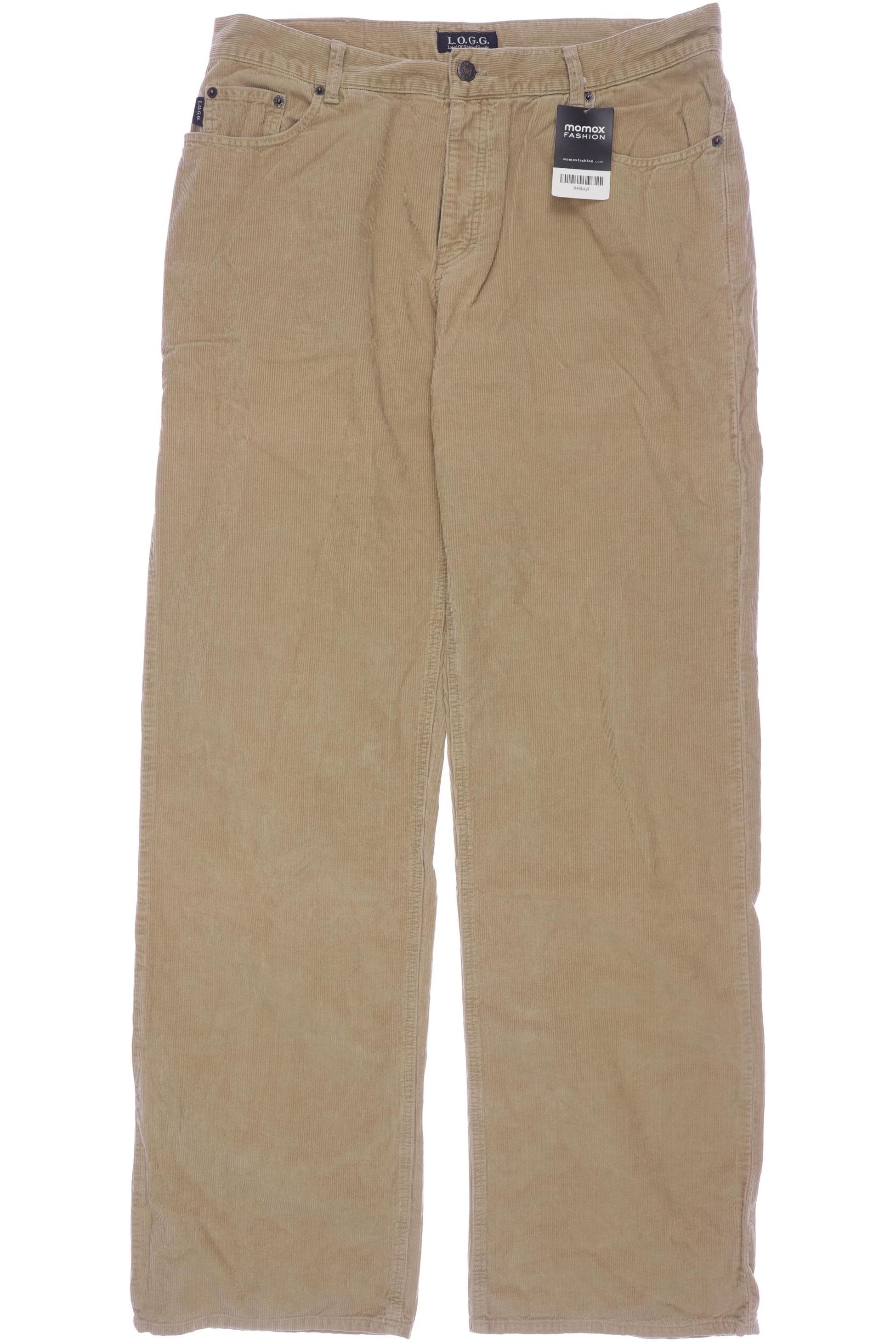

H&M Herren Stoffhose, beige, Gr. 36