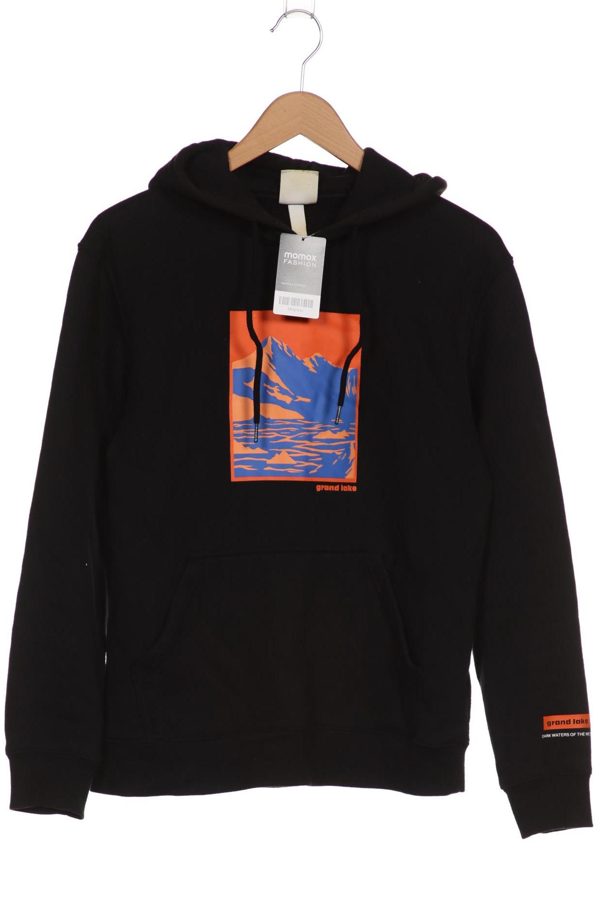 

H&M Herren Kapuzenpullover, schwarz