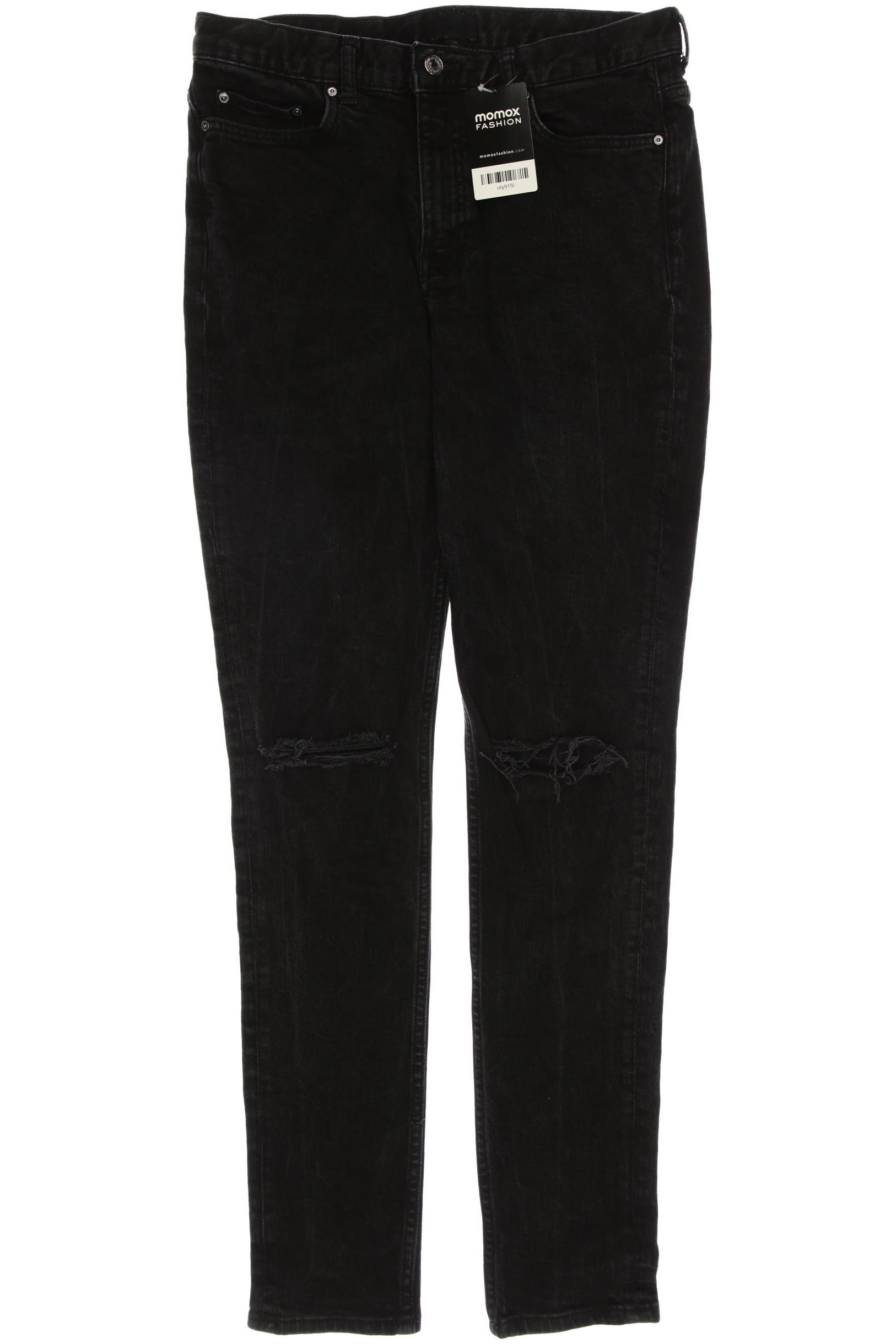 

H&M Herren Jeans, schwarz, Gr. 30