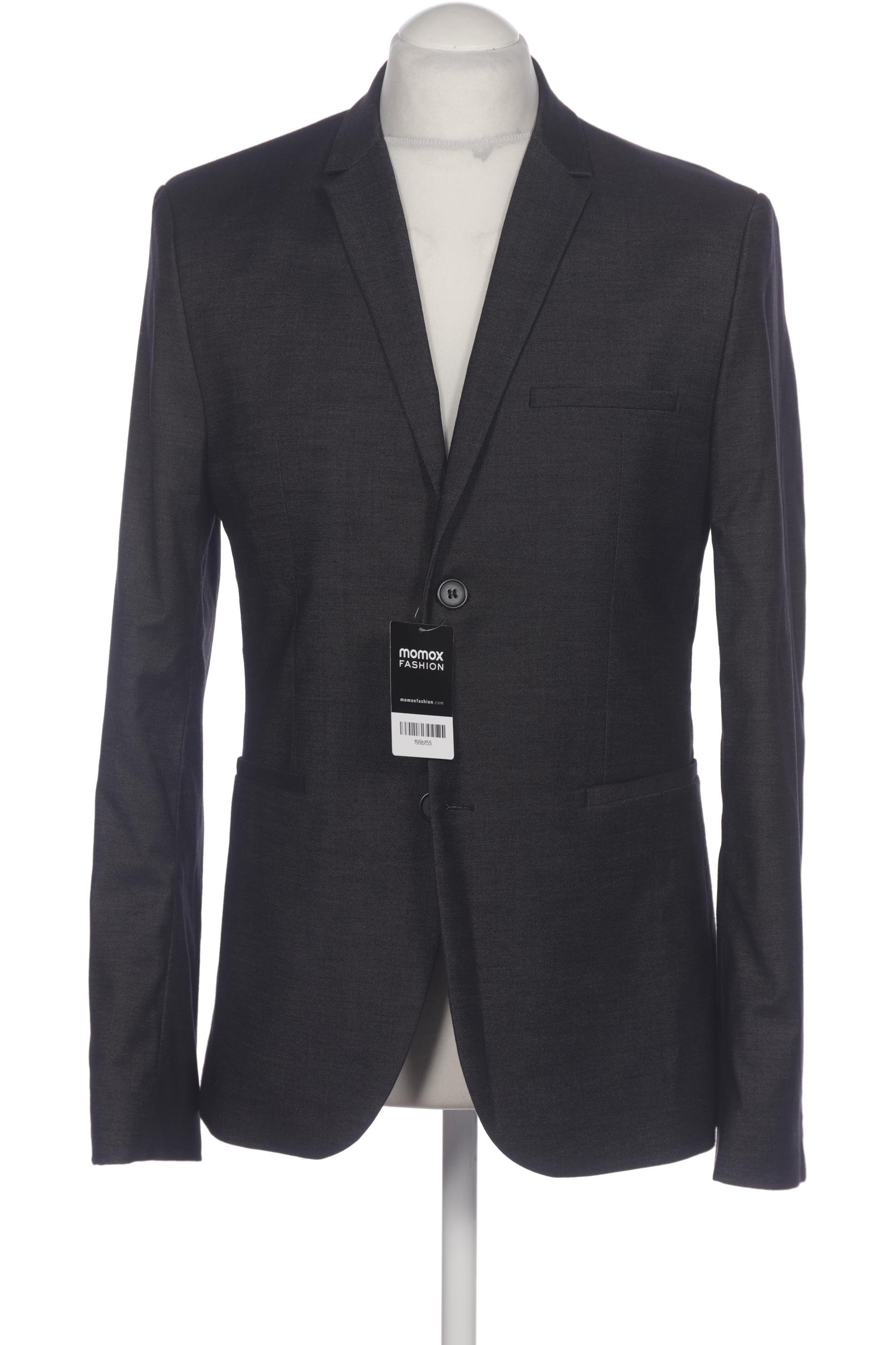

H&M Herren Sakko, grau, Gr. 52