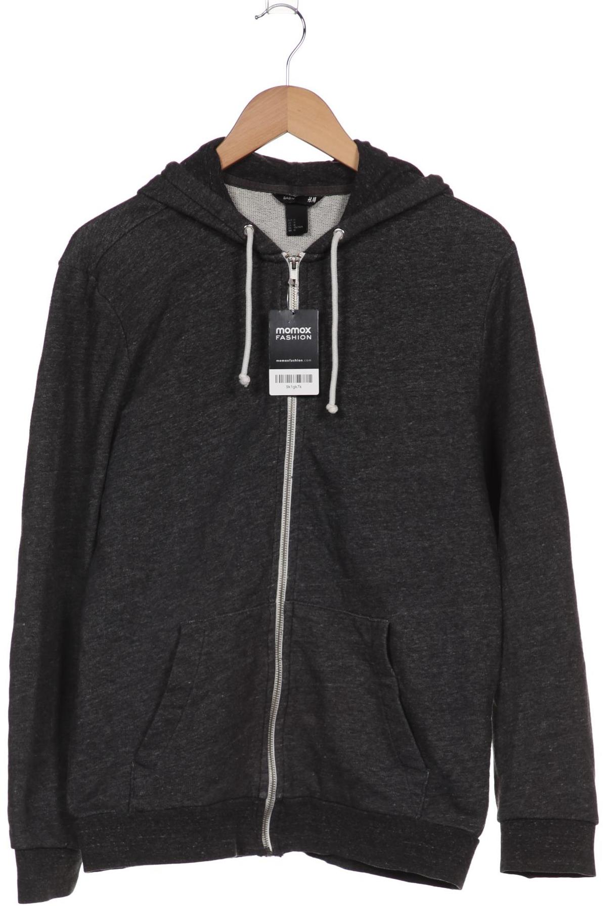 

H&M Herren Kapuzenpullover, grau