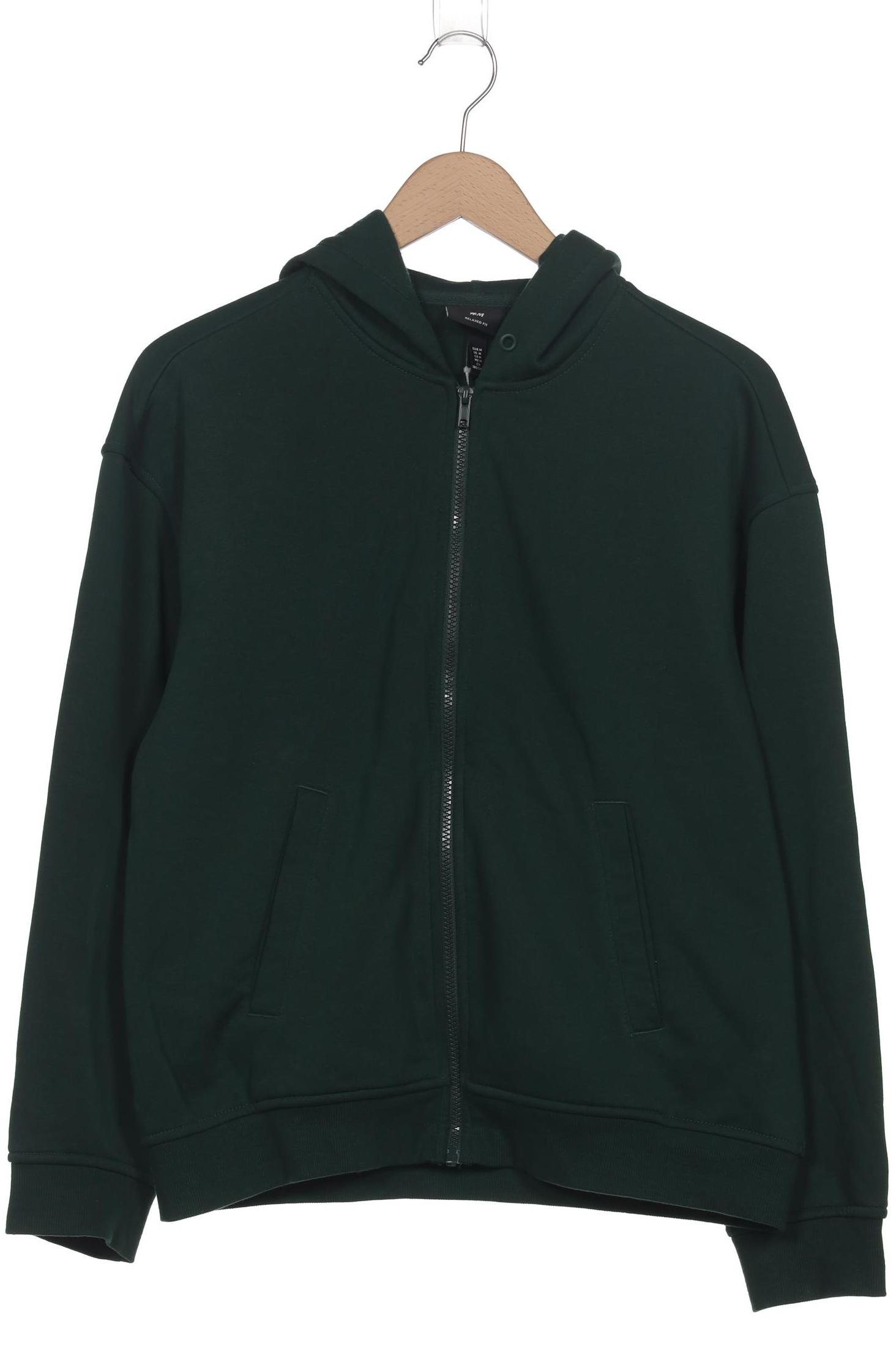 

H&M Herren Kapuzenpullover, grün, Gr. 48