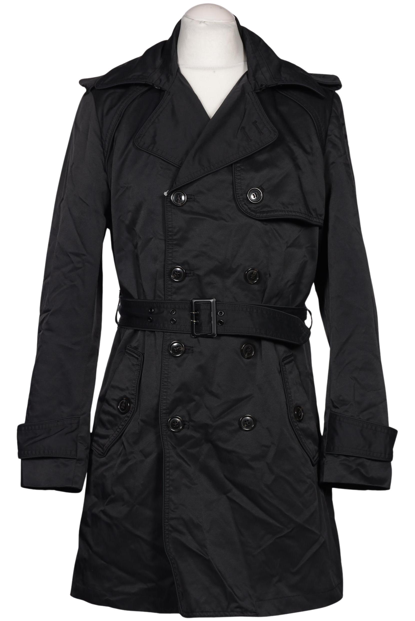 

H&M Herren Mantel, schwarz, Gr. 50