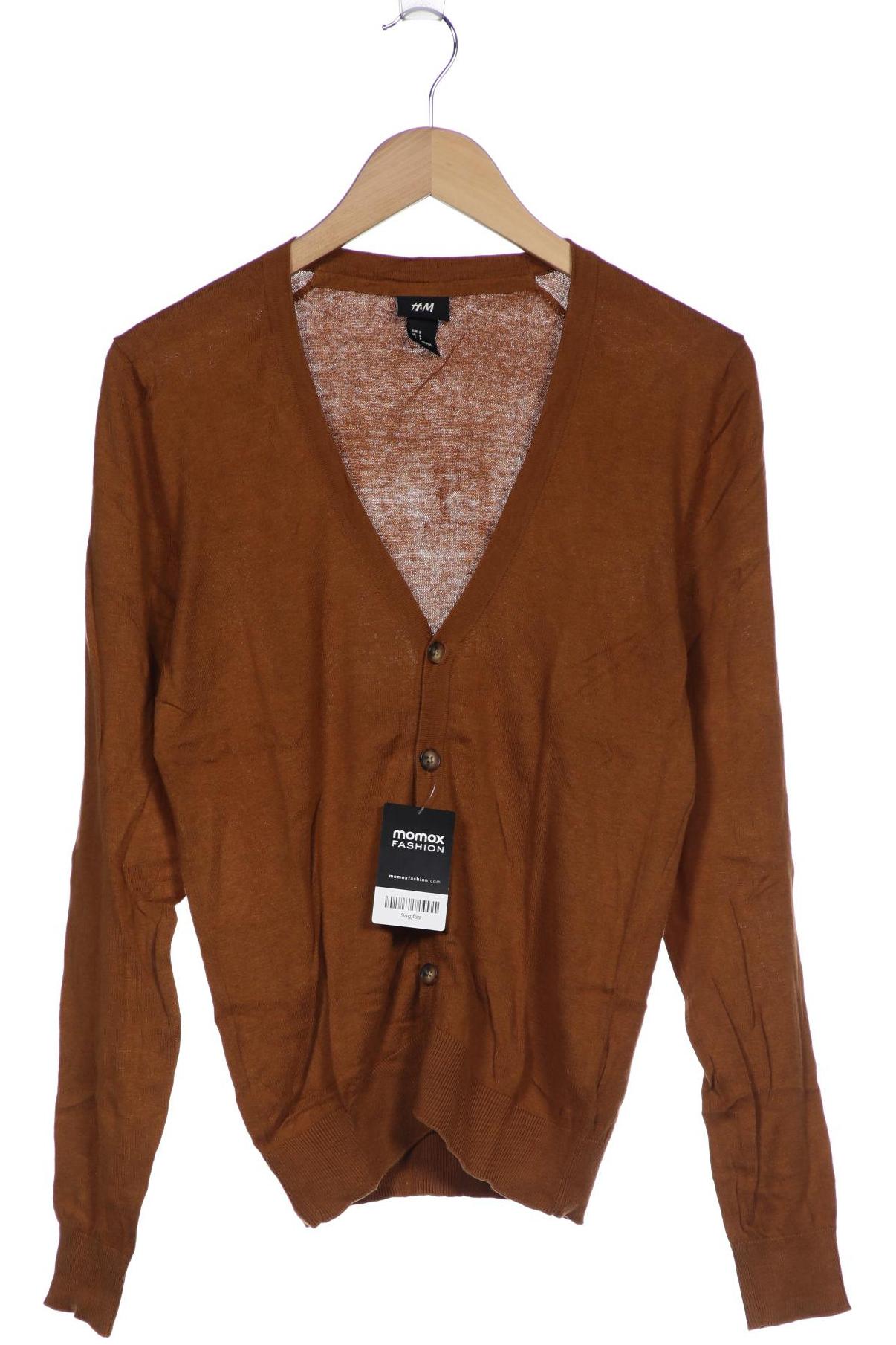 

H&M Herren Strickjacke, braun
