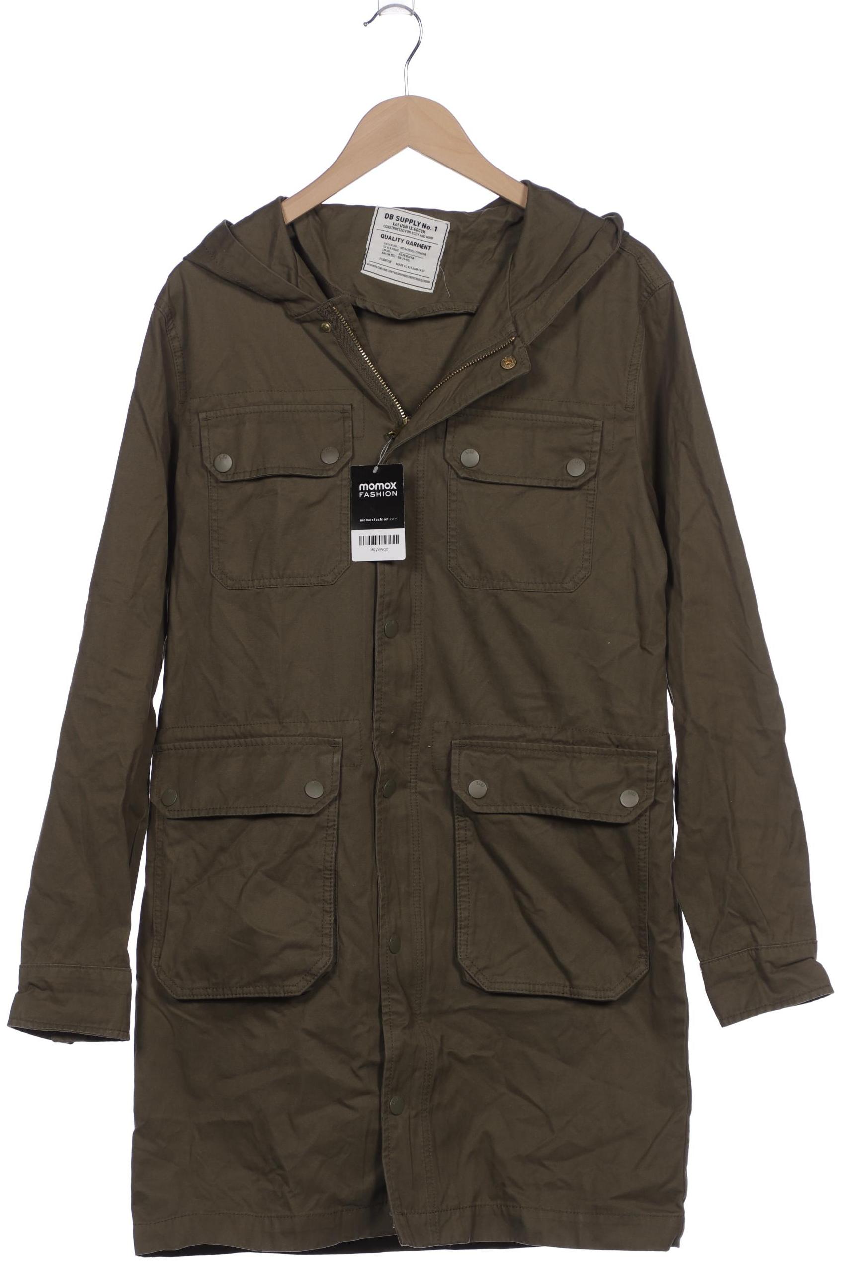

H&M Herren Mantel, grün, Gr. 46